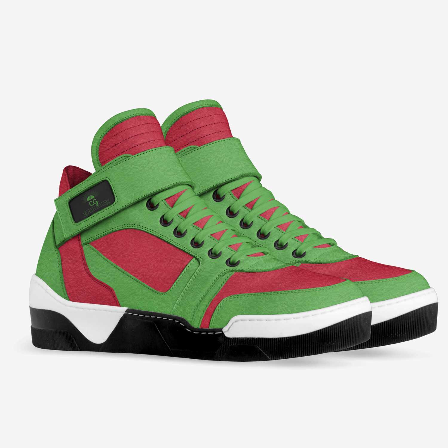 CG custom made in Italy shoes by Cenequa Nikkole Gaston | Double view