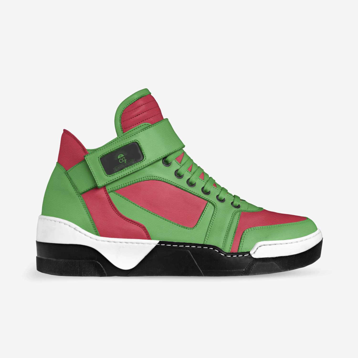 CG custom made in Italy shoes by Cenequa Nikkole Gaston | Side view