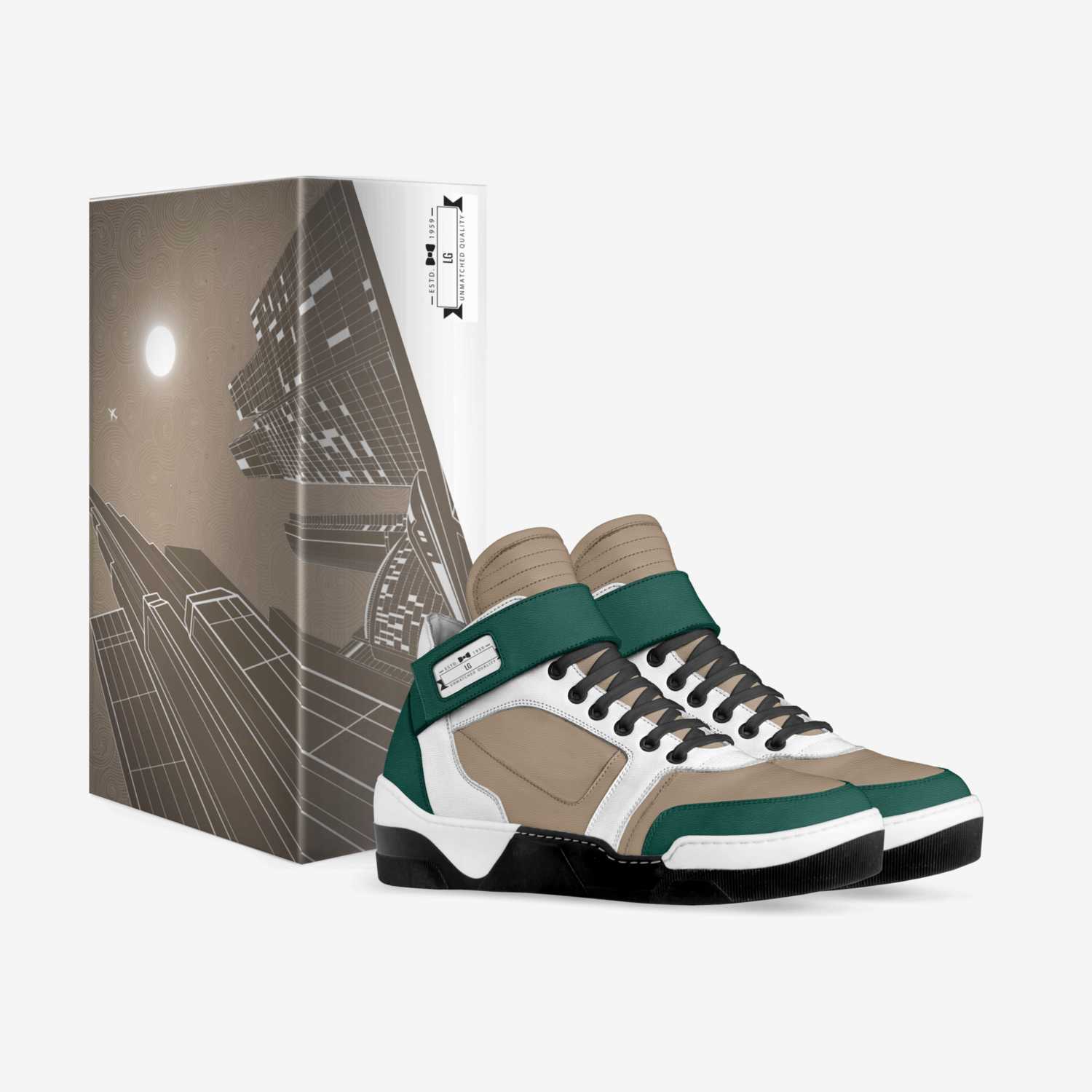 LG custom made in Italy shoes by Cenequa Nikkole Gaston | Box view