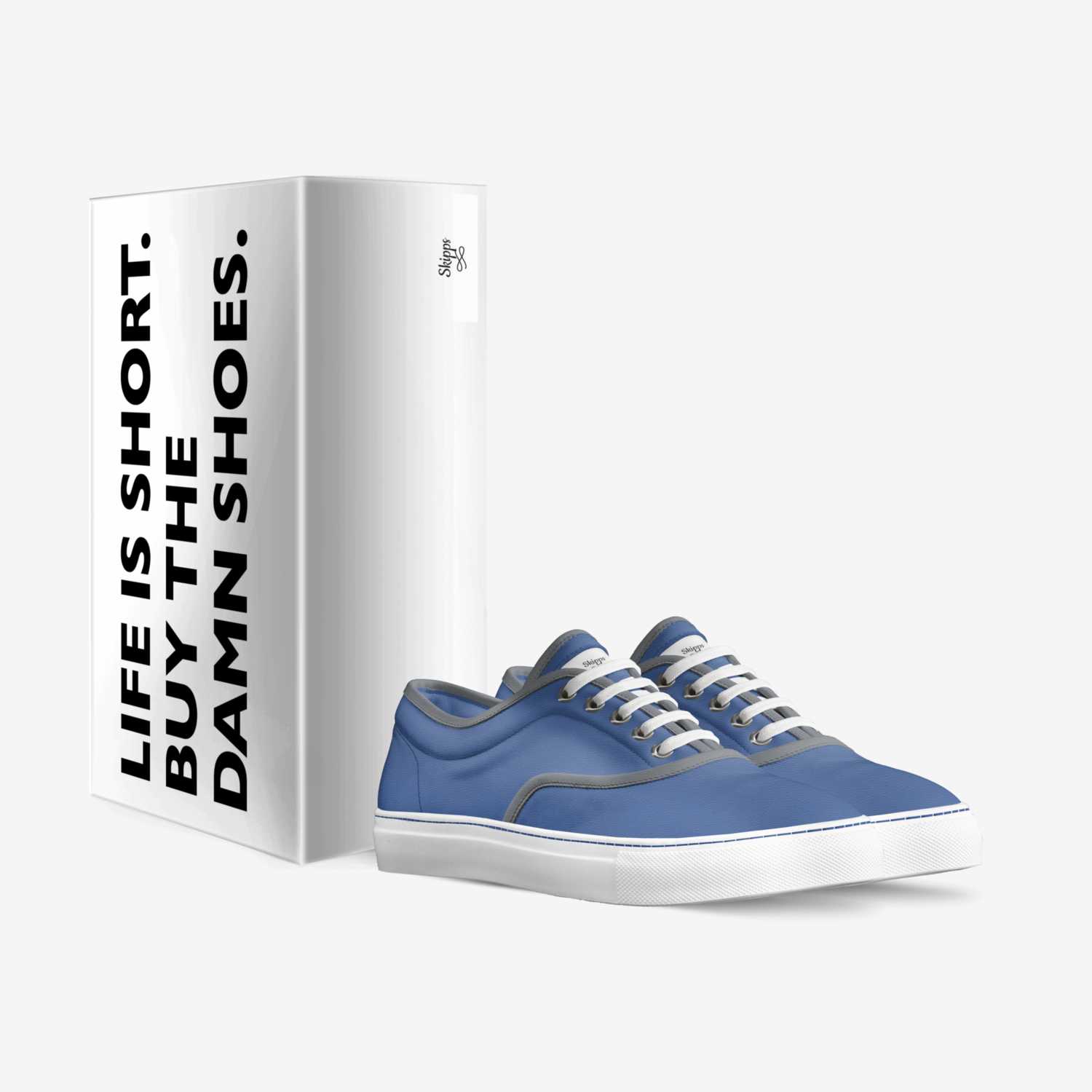 Skipps custom made in Italy shoes by Laura Powell | Box view