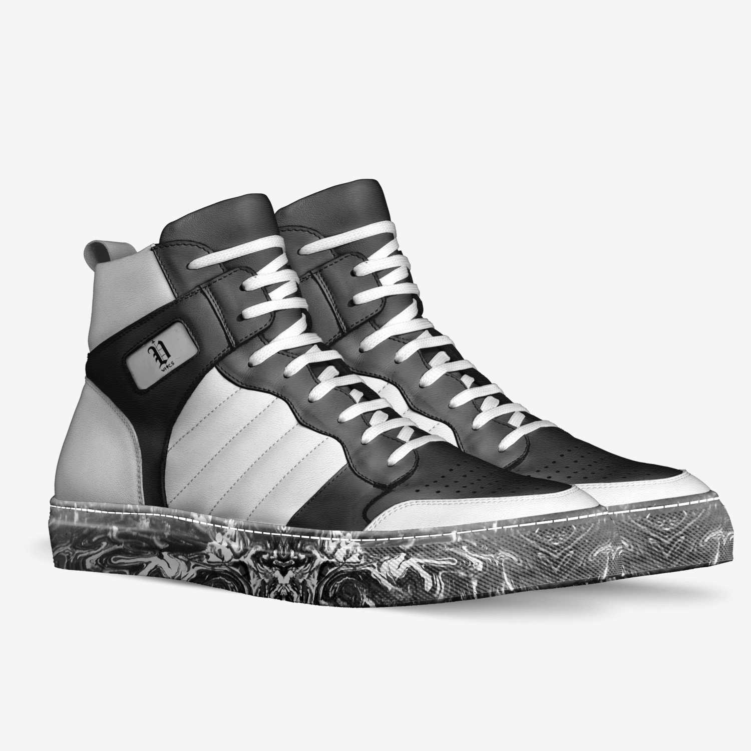 Vics vinta air custom made in Italy shoes by Brayden Murphy | Double view
