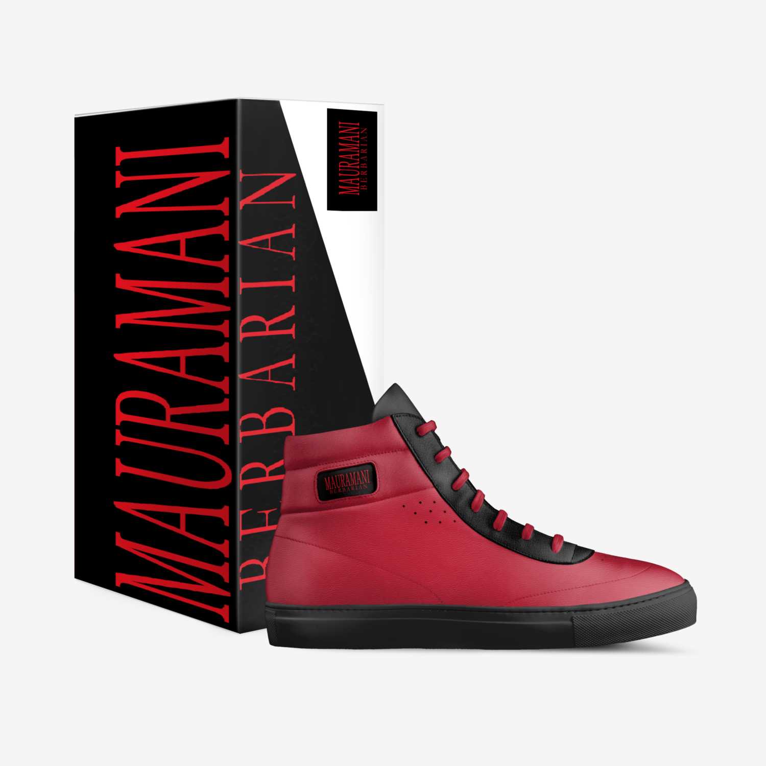 MAURAMANI custom made in Italy shoes by Amaanah Taqwaamani | Box view