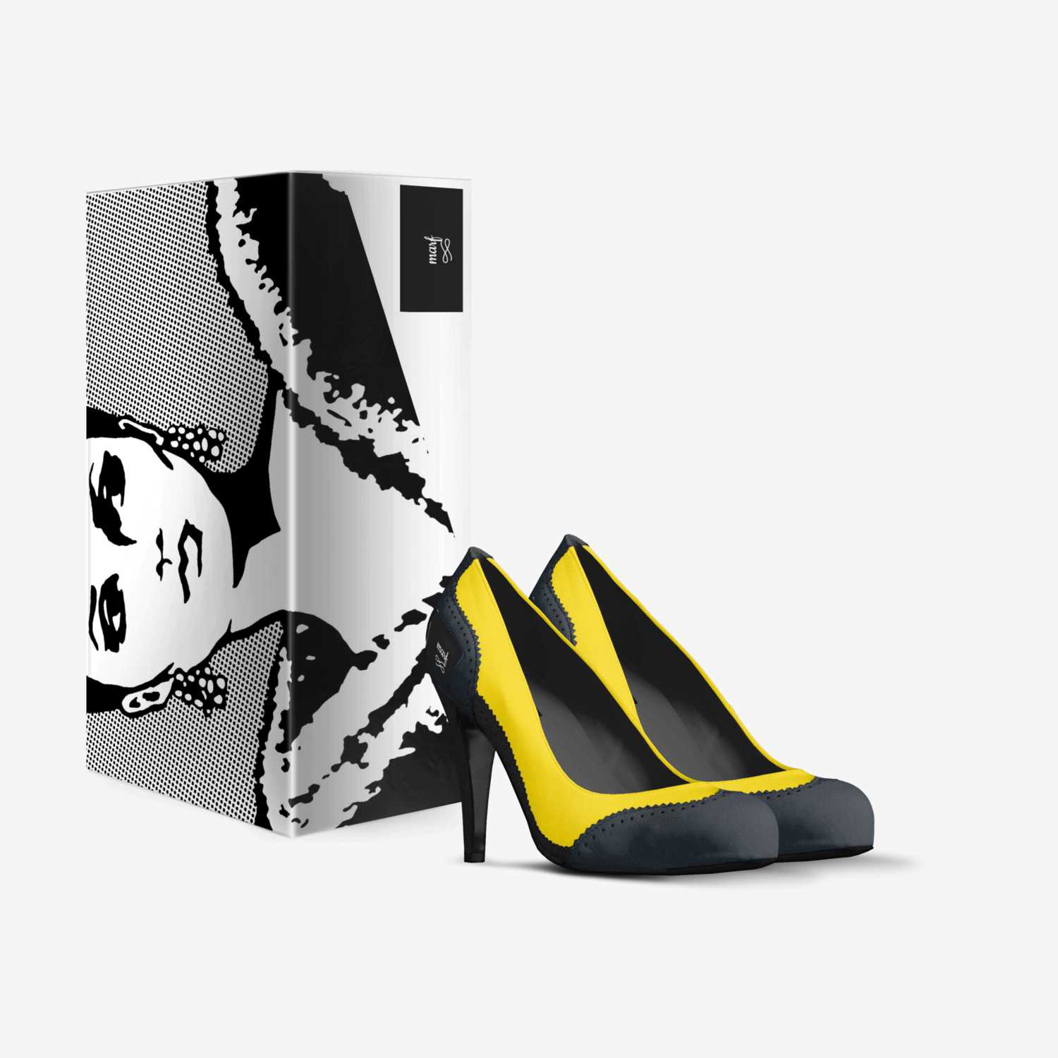 marf custom made in Italy shoes by Maria Judith Rivas Figueredo | Box view