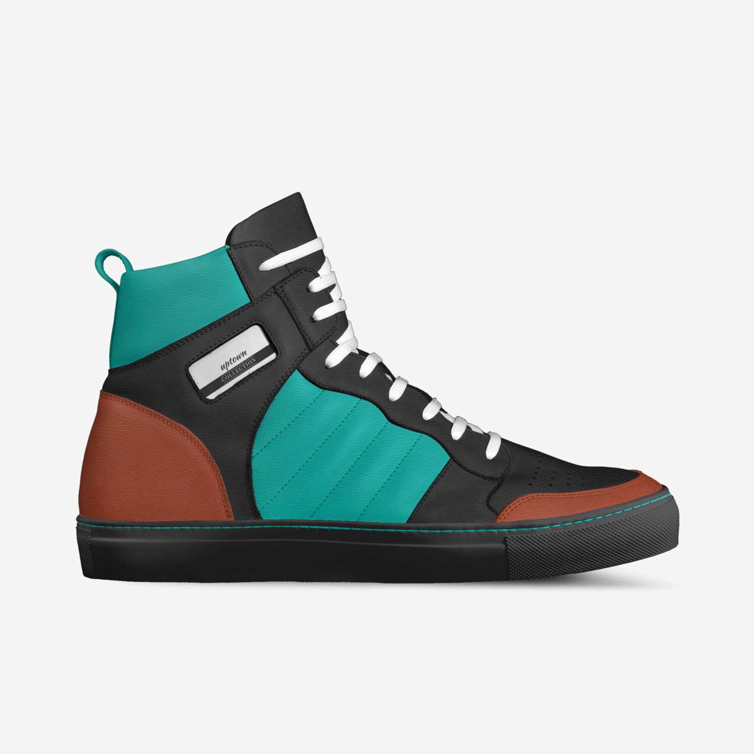 uptown custom made in Italy shoes by Michael Brewer | Side view