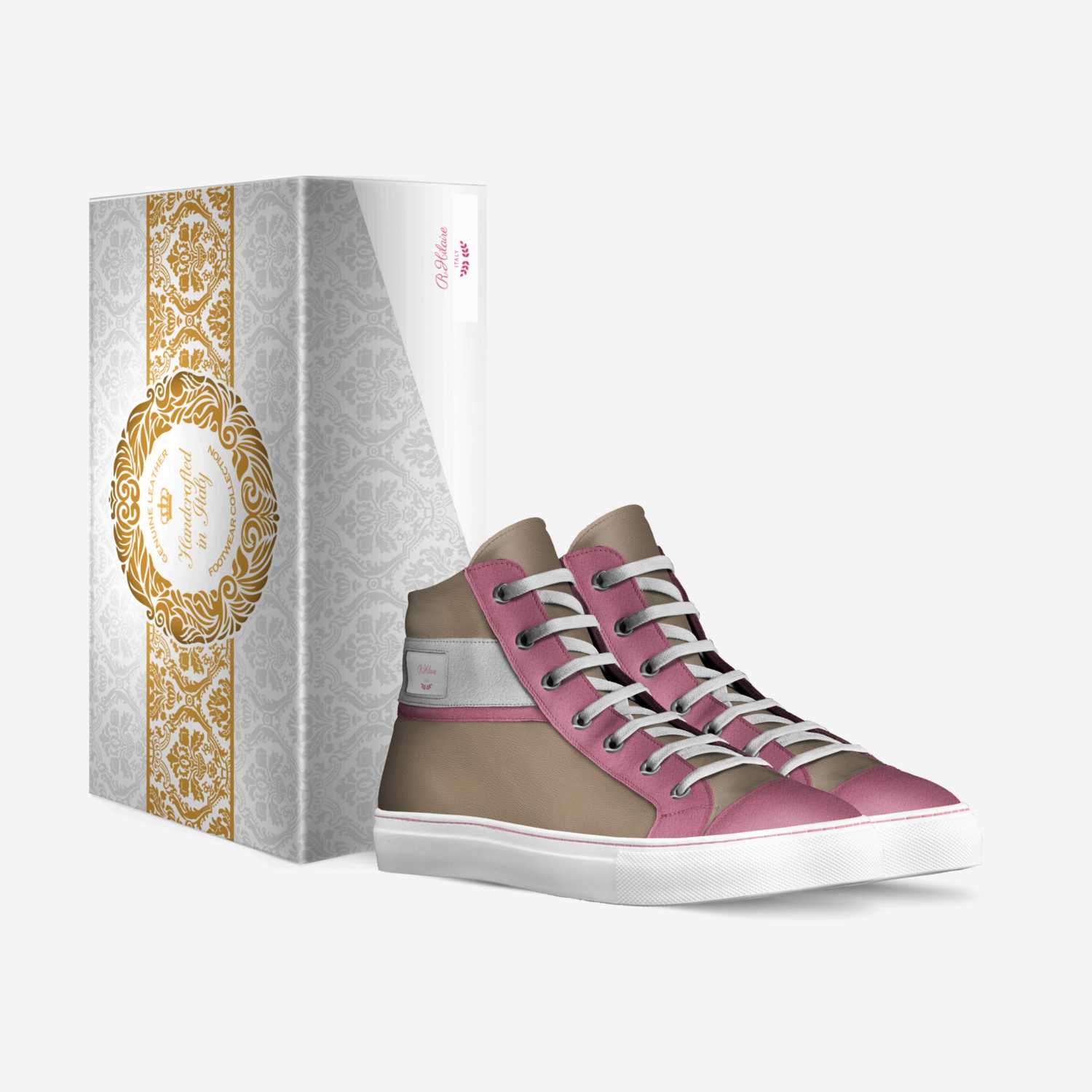 Laken custom made in Italy shoes by Randy Hilaire | Box view