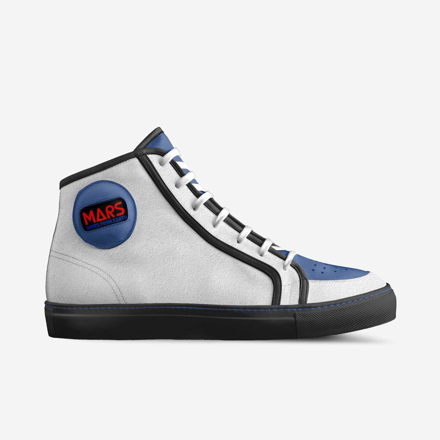 MARS - ATTACKS custom made in Italy shoes by Travis Dgeworld Larson | Side view