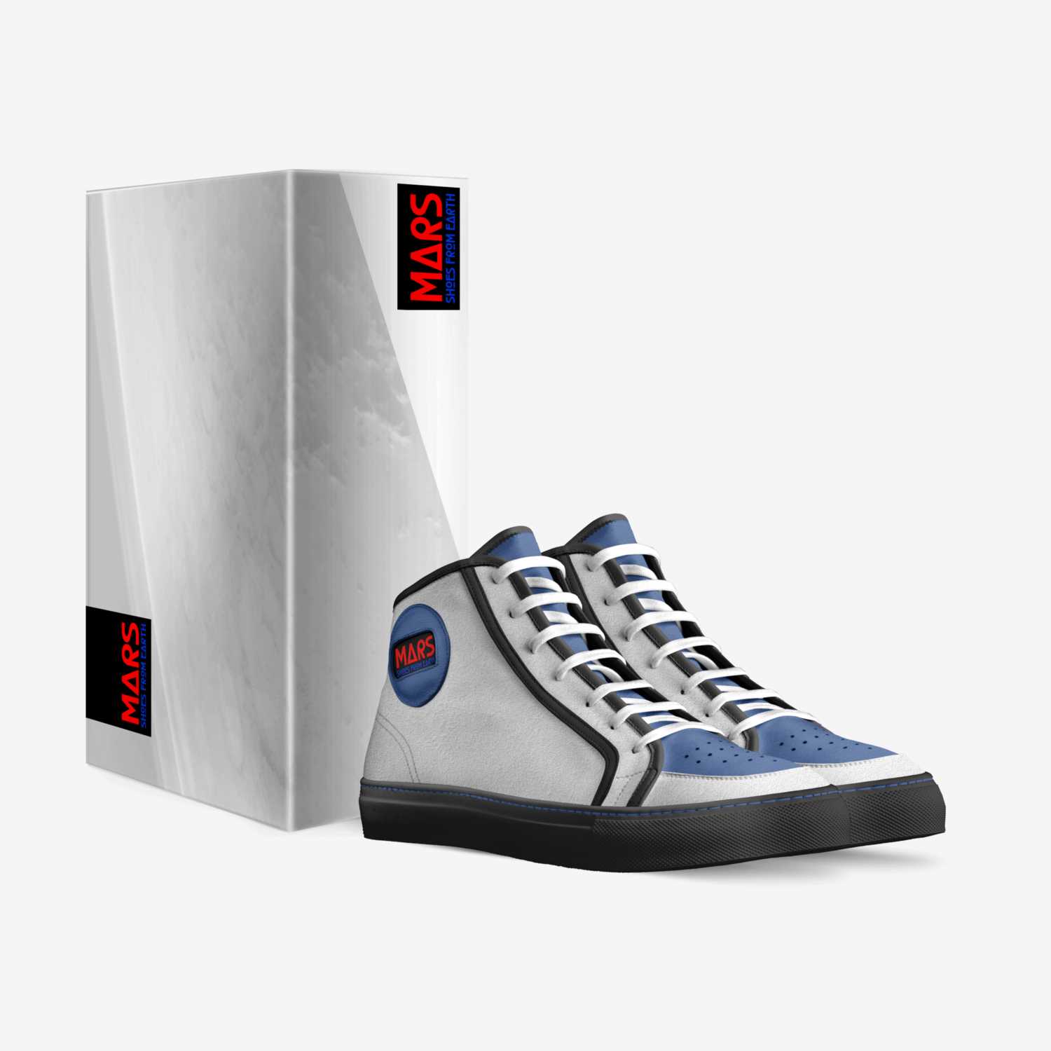 MARS - ATTACKS custom made in Italy shoes by Travis Dgeworld Larson | Box view