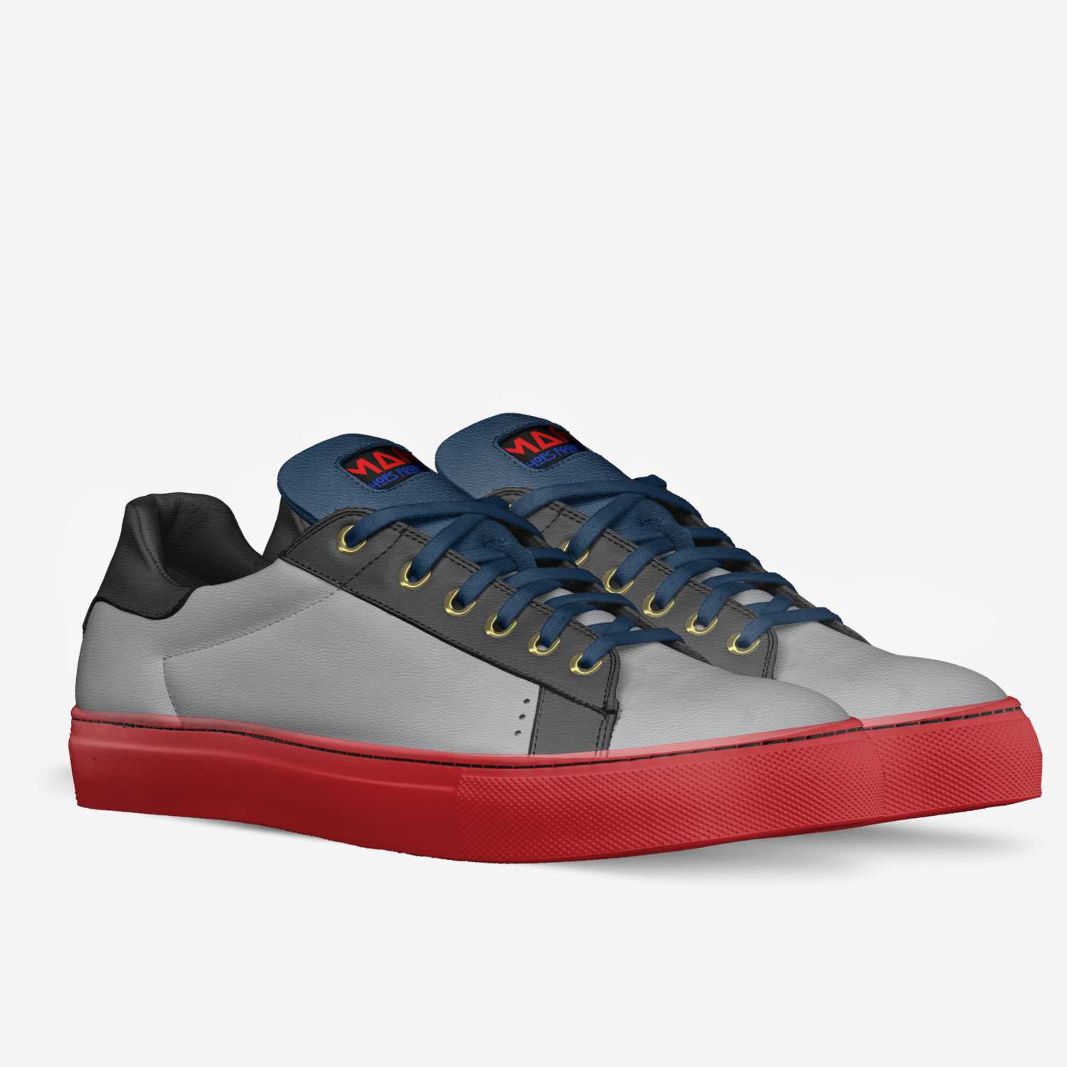 MARS-ROVER custom made in Italy shoes by Travis Dgeworld Larson | Double view