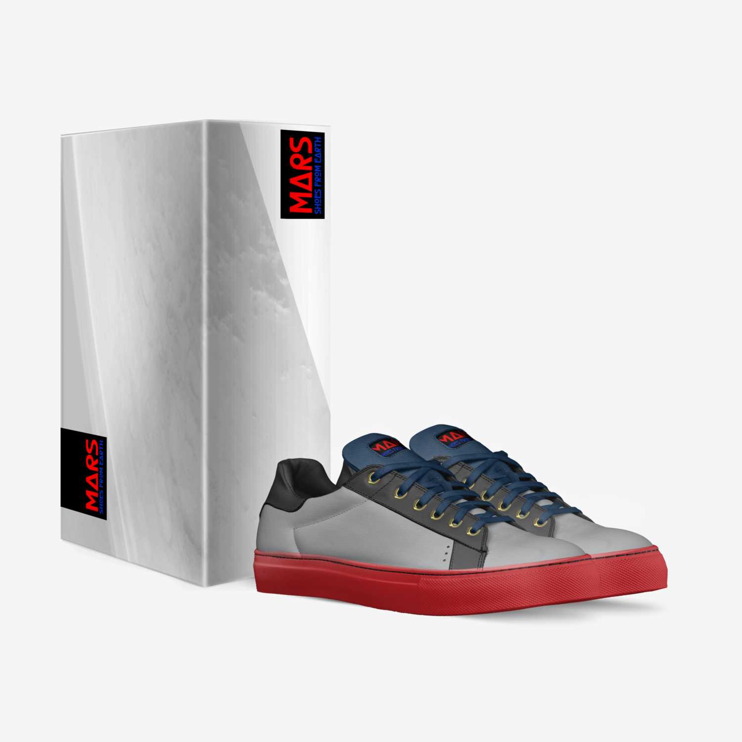 MARS-ROVER custom made in Italy shoes by Travis Dgeworld Larson | Box view