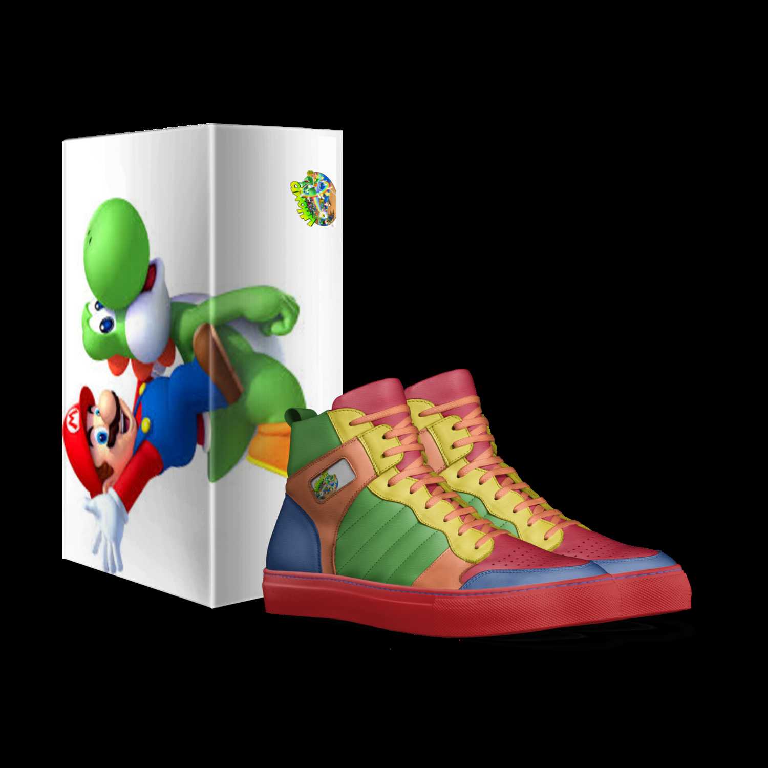 Custom mario shoes on sale