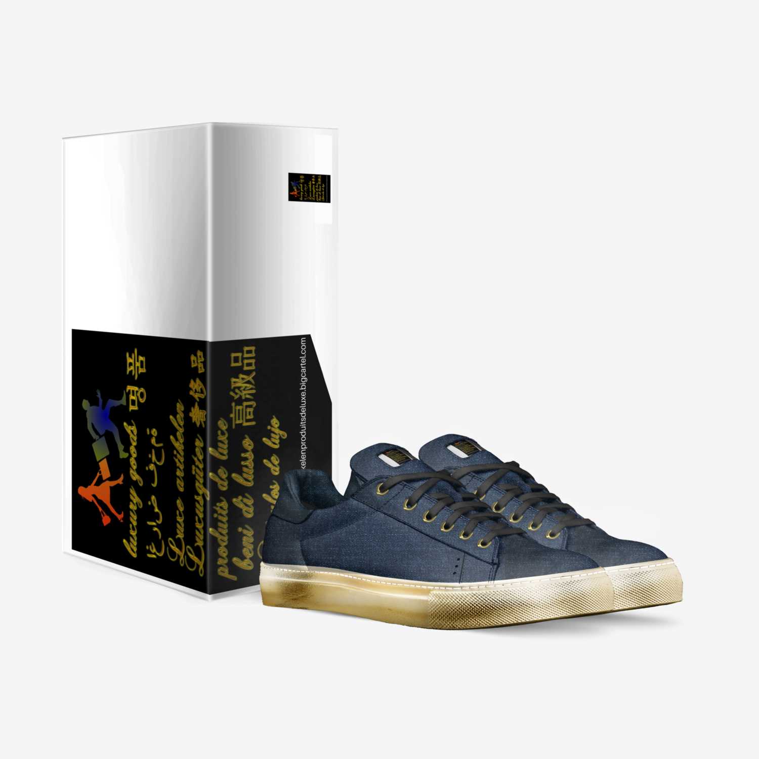 VIP custom made in Italy shoes by Laaziz Belgium | Box view