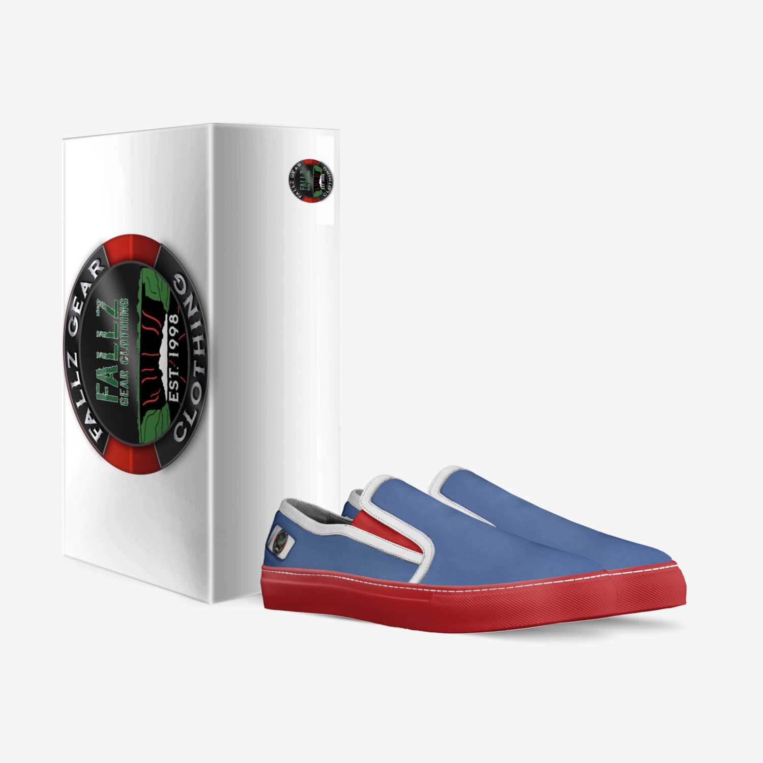 Fallz Gear: Hero custom made in Italy shoes by Fallz Gear | Box view