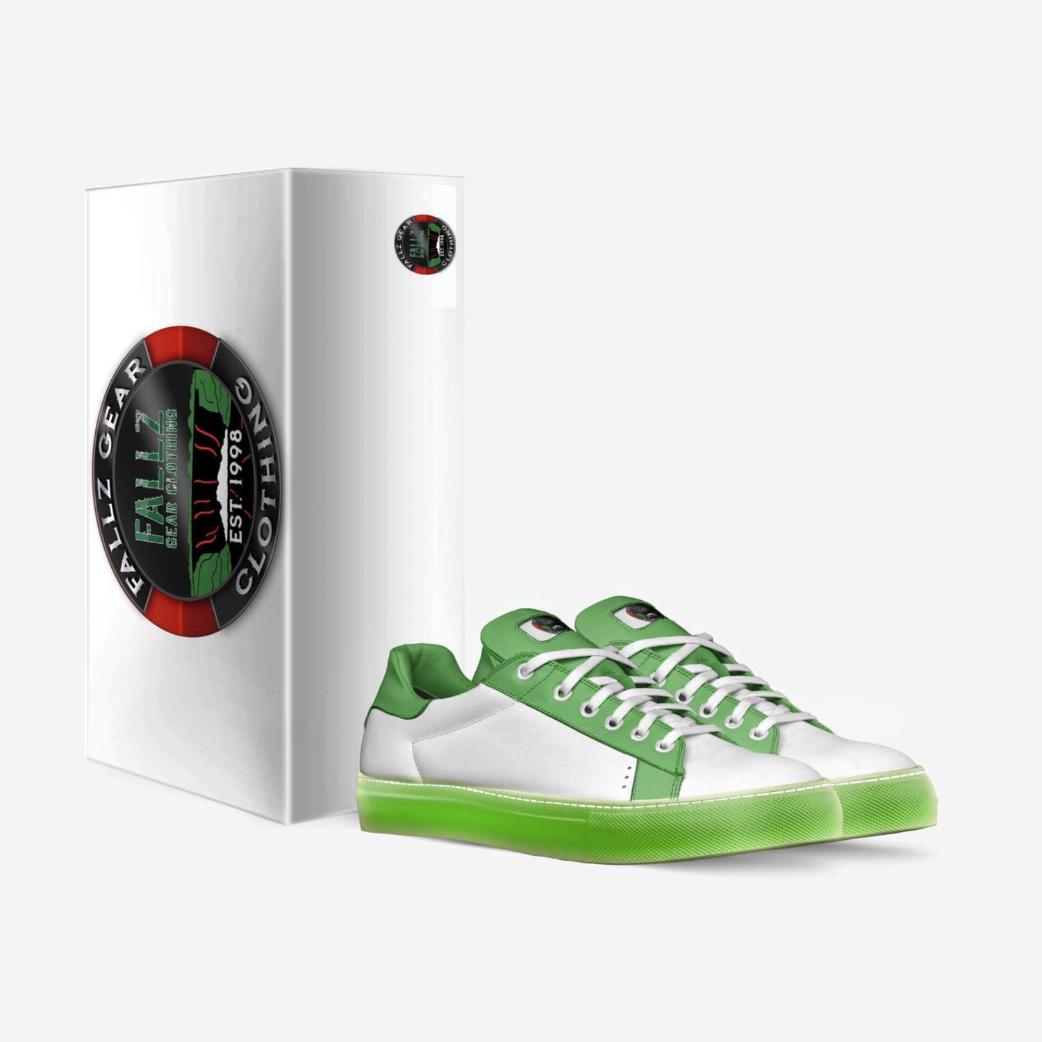 Fallz Gear: Booger custom made in Italy shoes by Fallz Gear | Box view