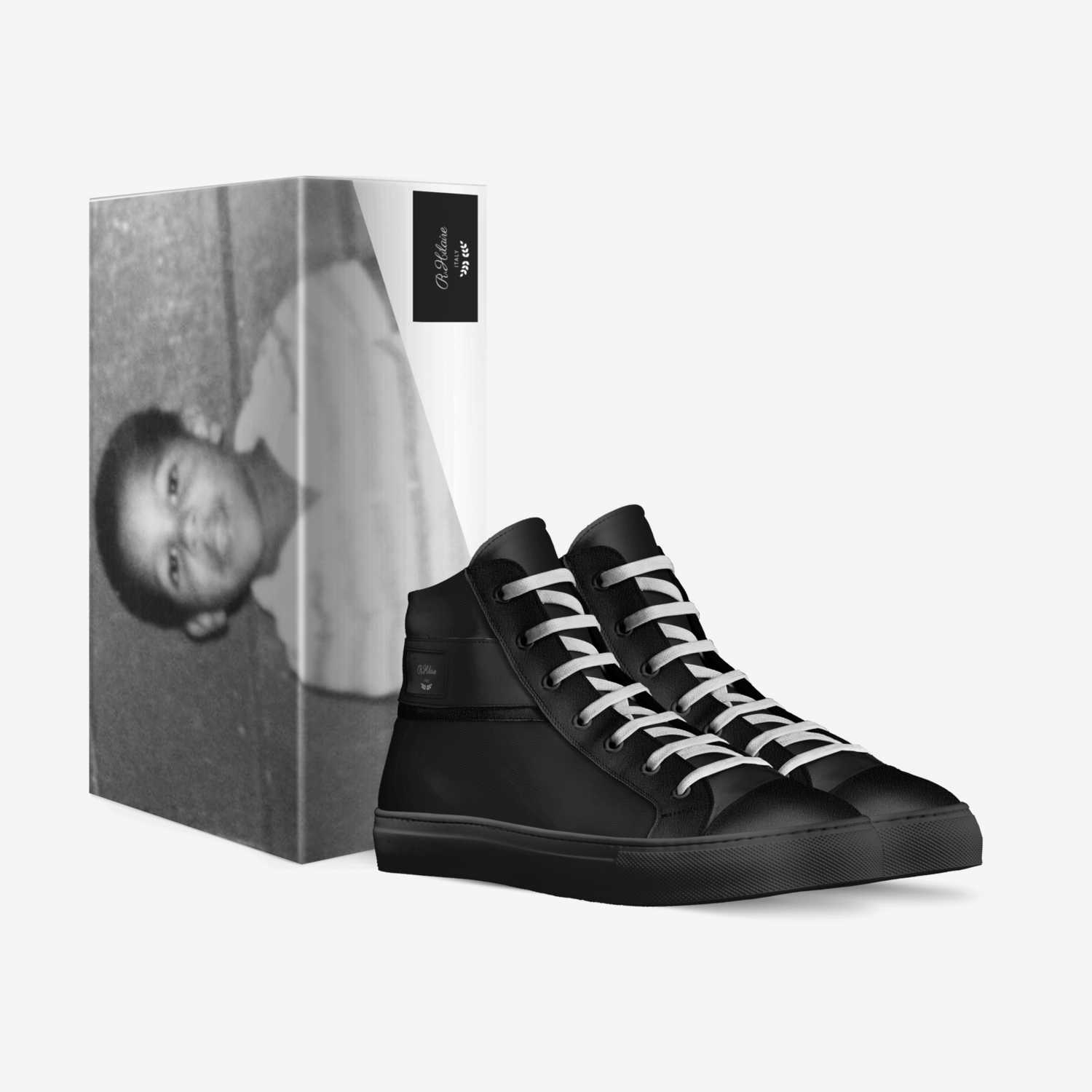 DOA custom made in Italy shoes by Randy Hilaire | Box view