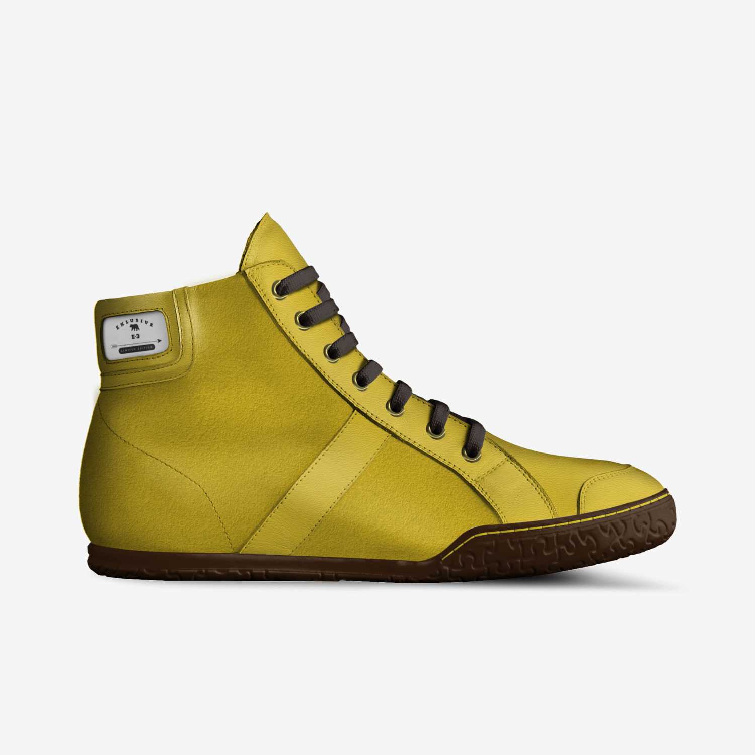 E-3 custom made in Italy shoes by Eddie Guglielmo | Side view