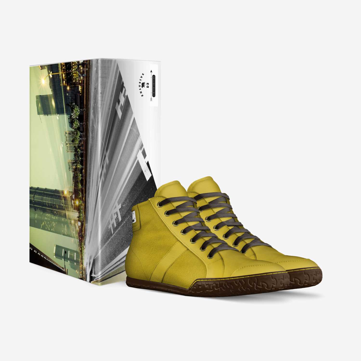 E-3 custom made in Italy shoes by Eddie Guglielmo | Box view