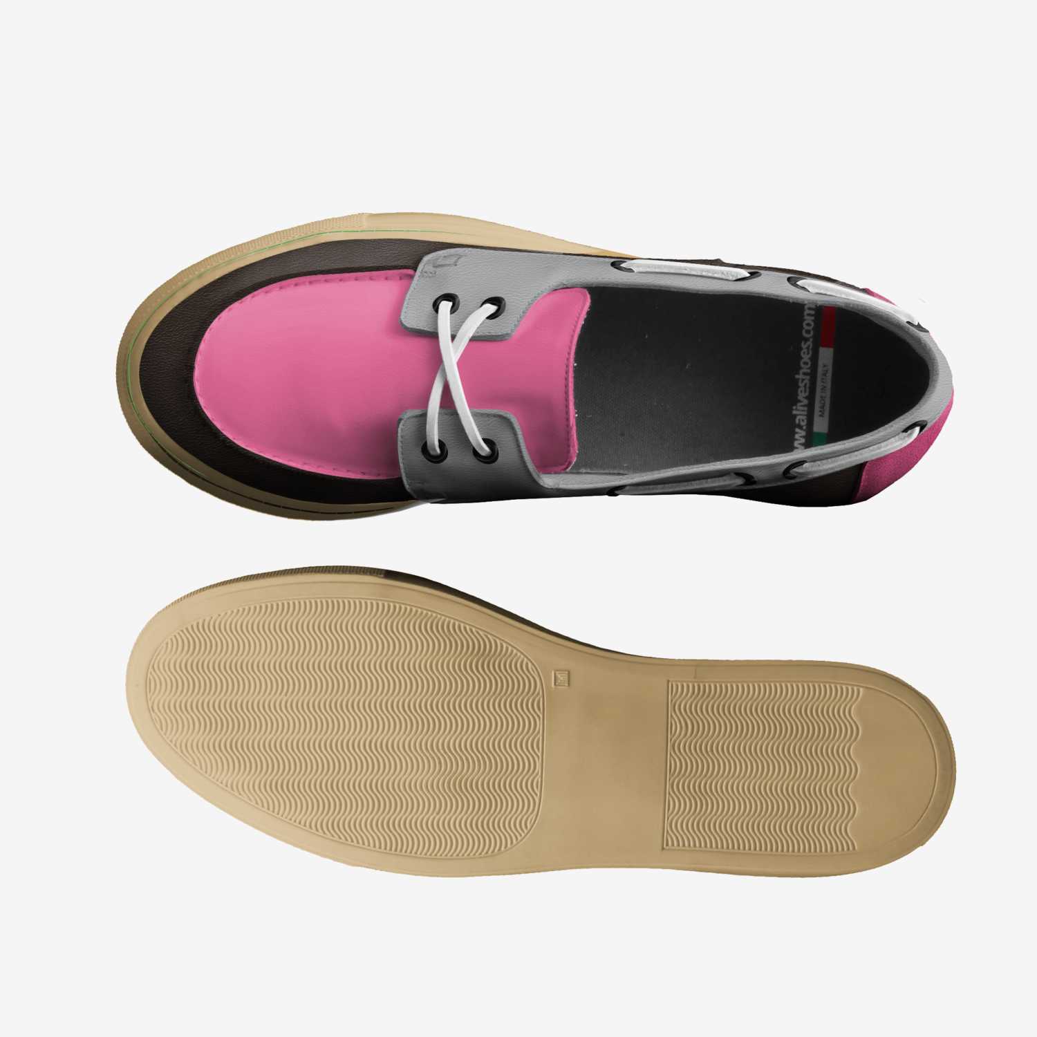 COCO custom made in Italy shoes by Lydia Farnsworth | Top view