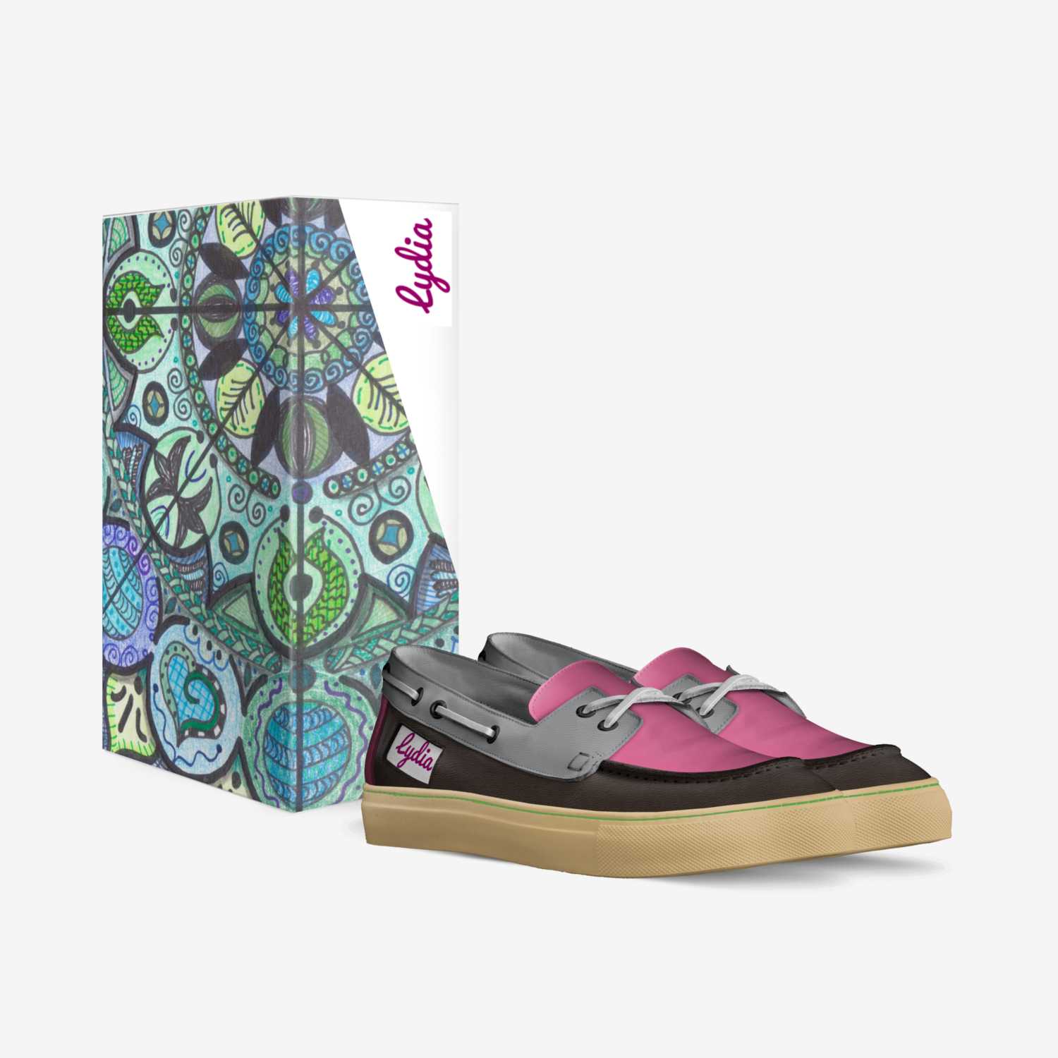 COCO custom made in Italy shoes by Lydia Farnsworth | Box view