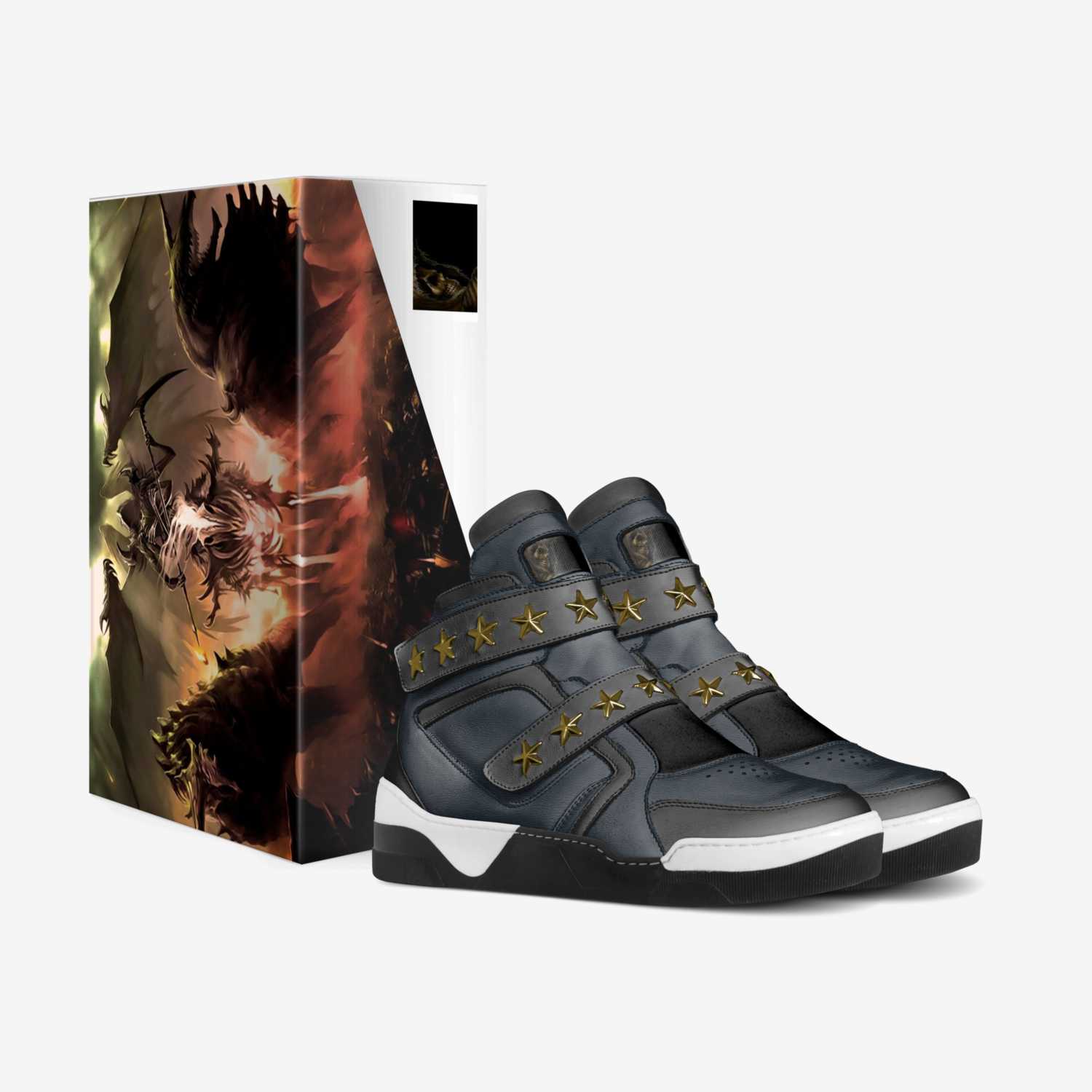 Reaper custom made in Italy shoes by Carter Stone | Box view
