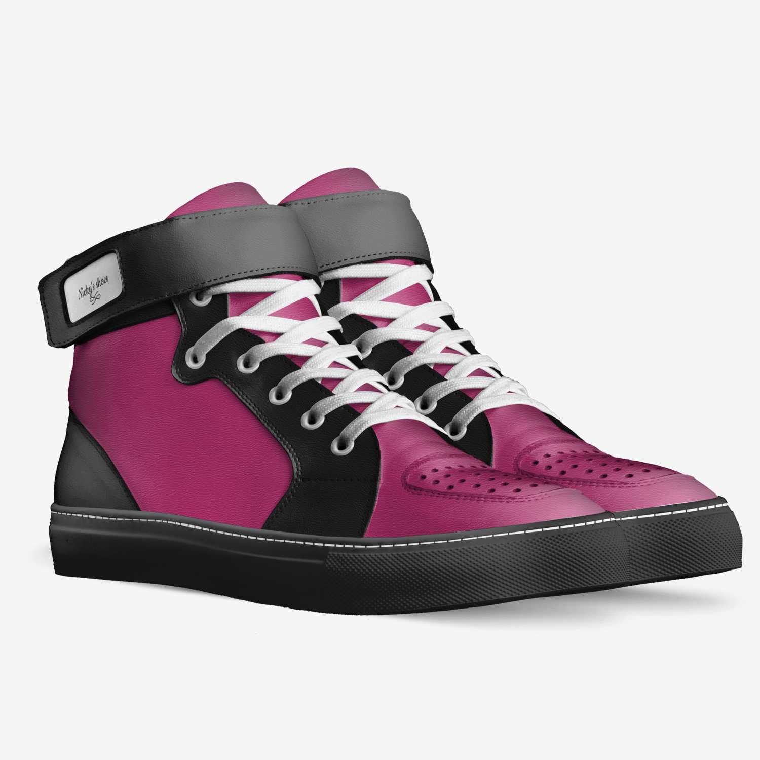 Nicky's shoes custom made in Italy shoes by Nicole | Double view