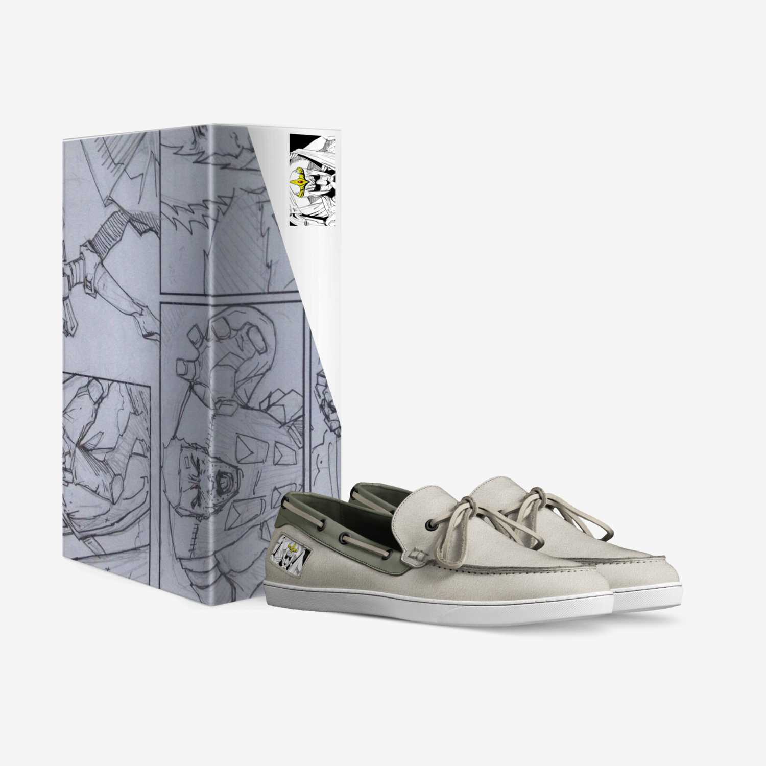 Cede the Throne custom made in Italy shoes by Vincent Gates | Box view