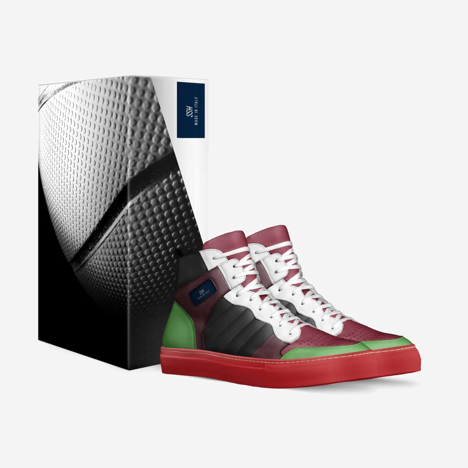 SSH  custom made in Italy shoes by Gladis Avelar | Box view