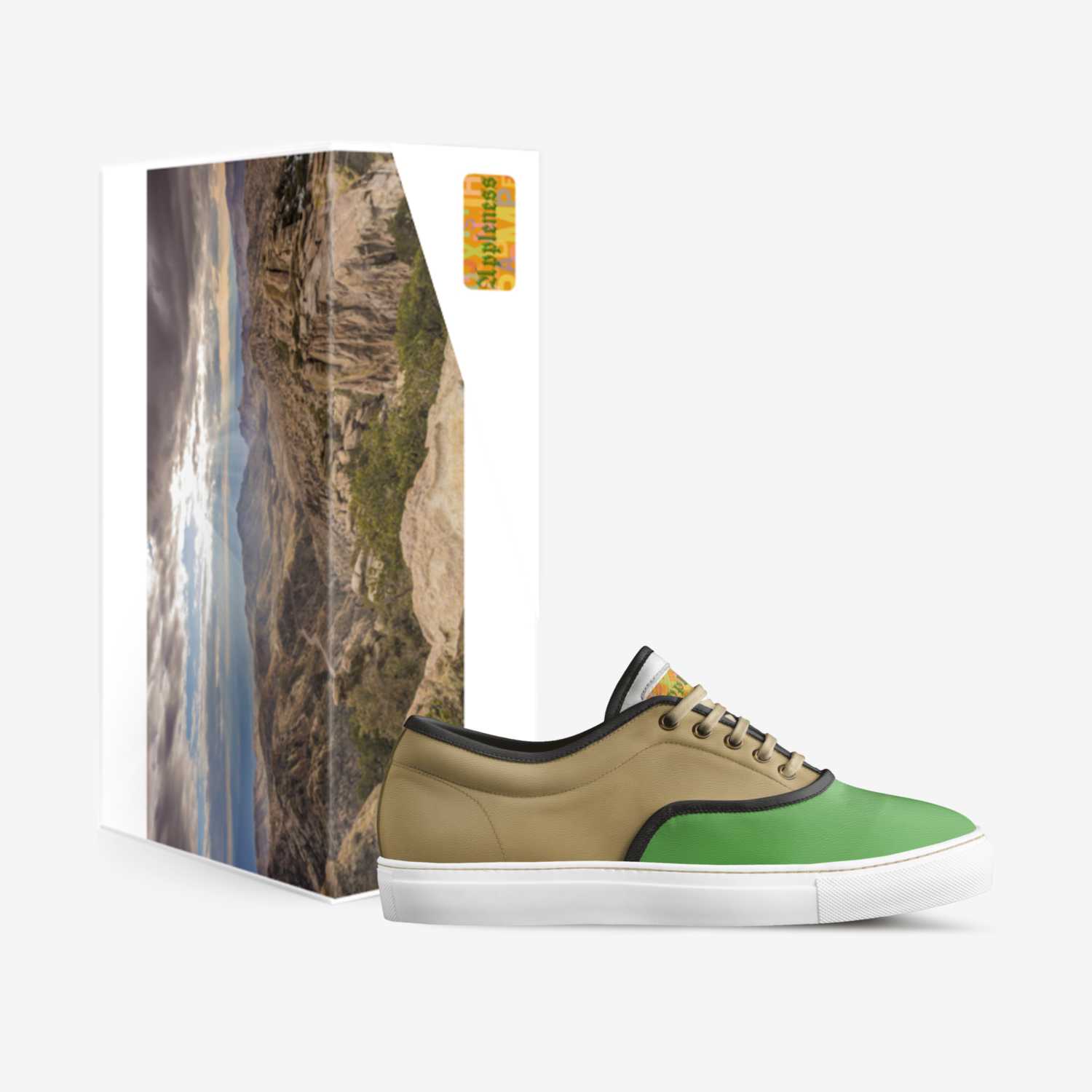 Appleness custom made in Italy shoes by Janessa Jordan-rowell | Box view