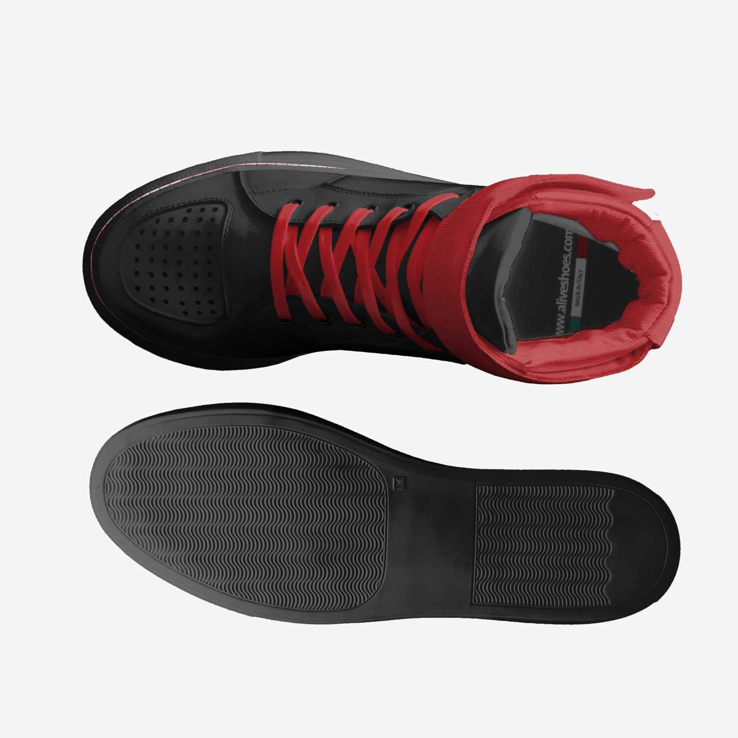 Sick Red Shoes Sick | A Custom Shoe concept by Jeffrey Thomas main image 3