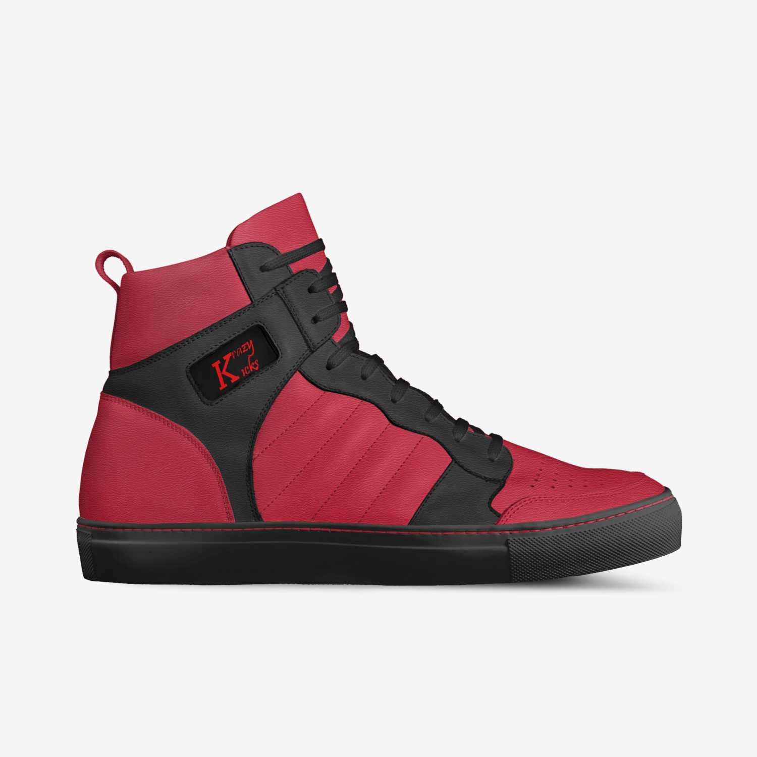 Krazy Kicks custom made in Italy shoes by Ki | Side view