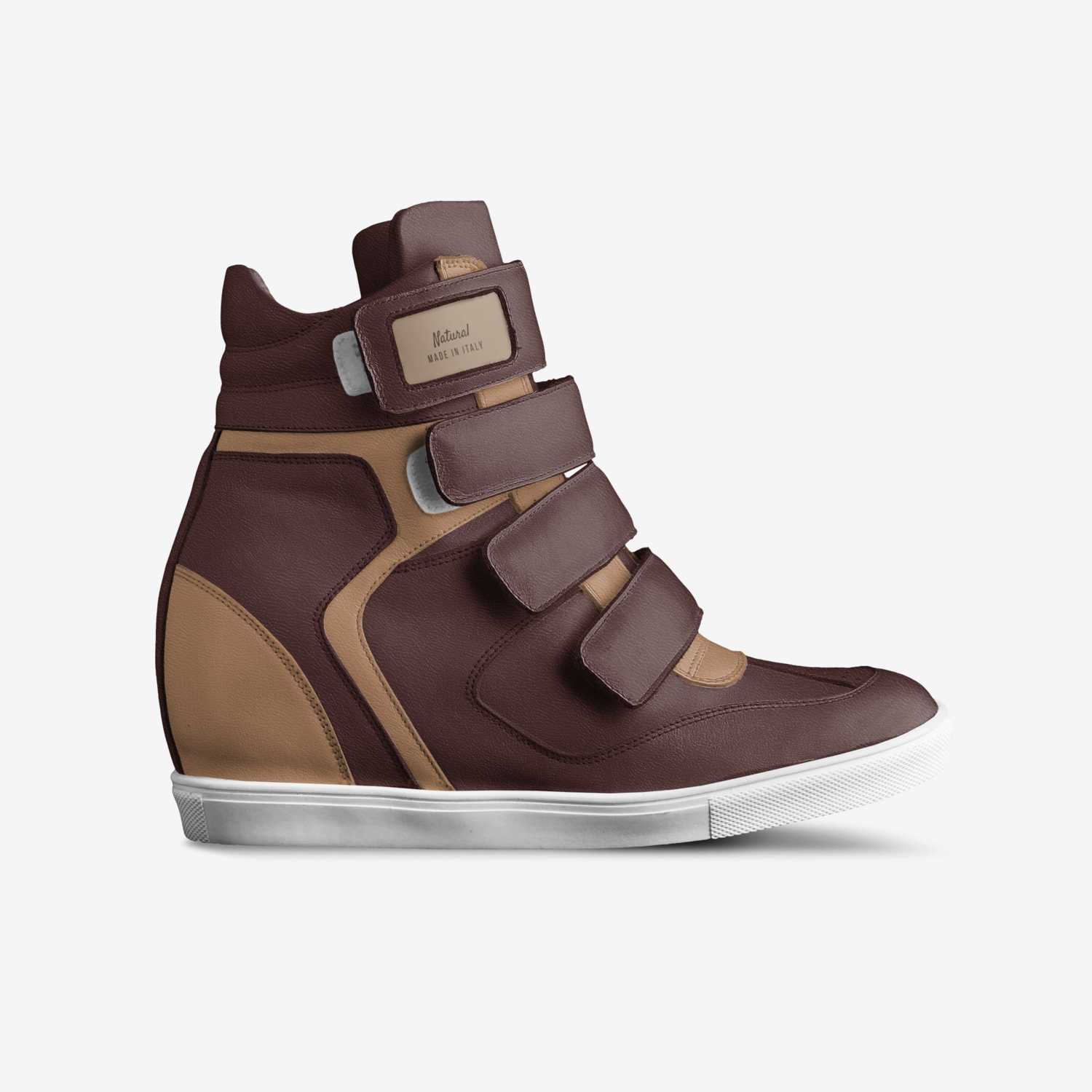 Natural custom made in Italy shoes by Coxabling Moxabling | Side view