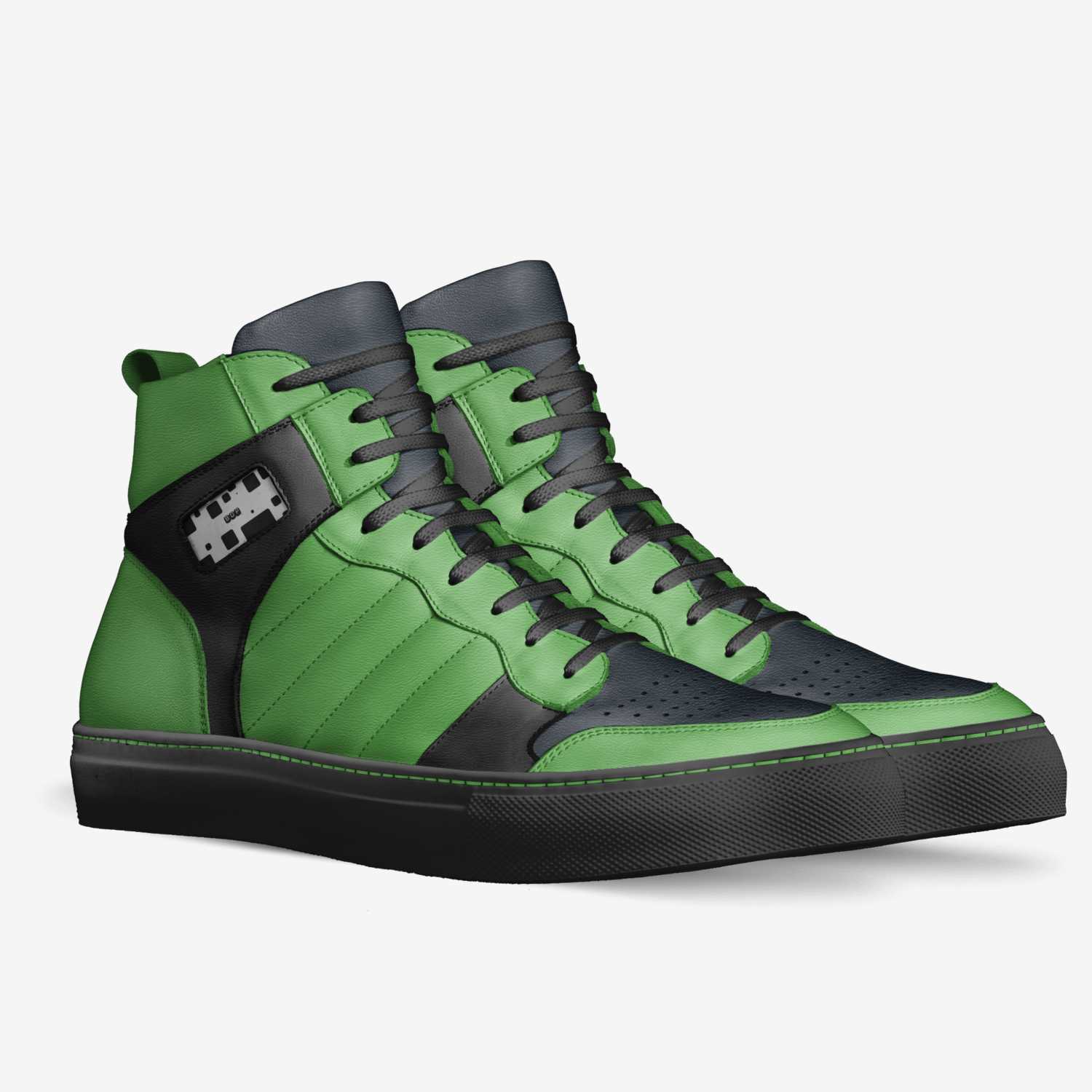Bop custom made in Italy shoes by Serinity Johnson | Double view