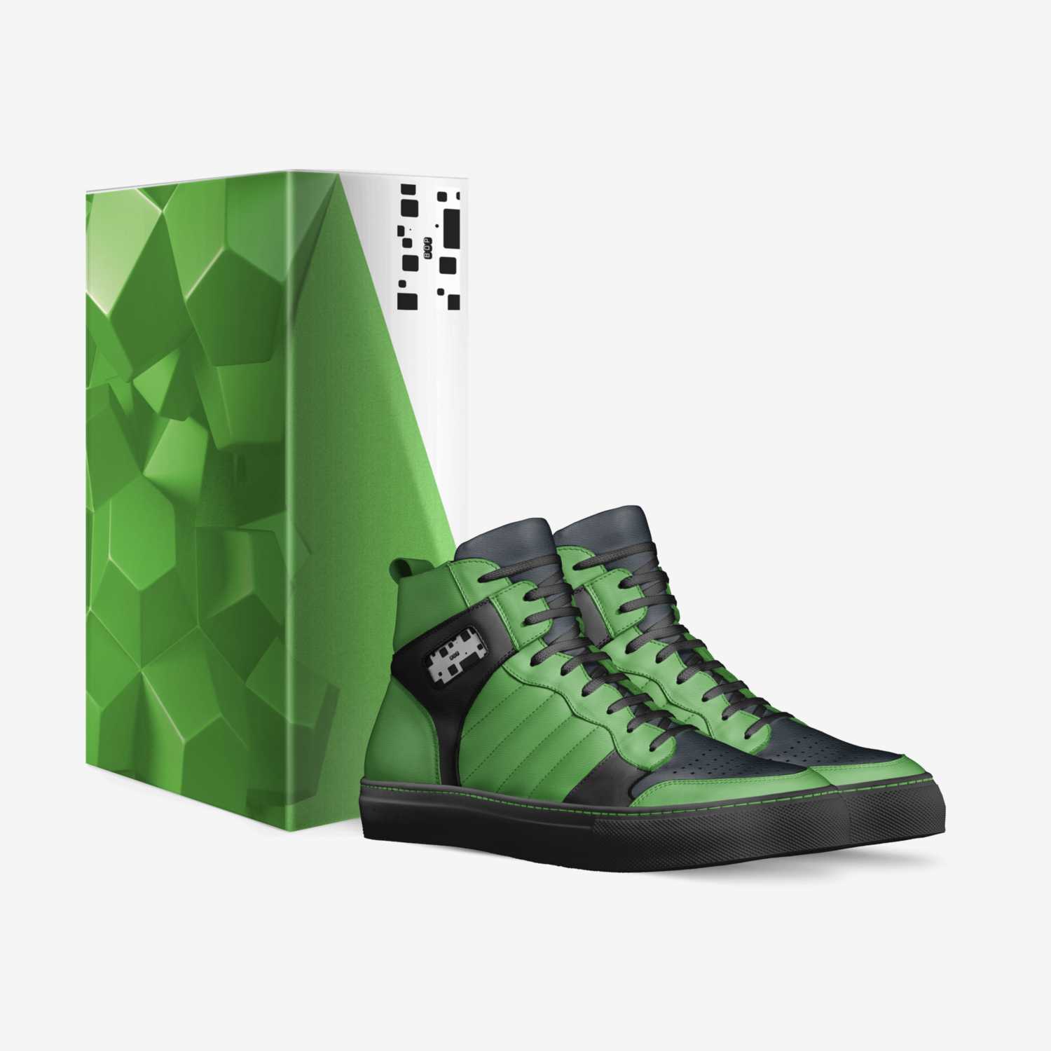 Bop custom made in Italy shoes by Serinity Johnson | Box view