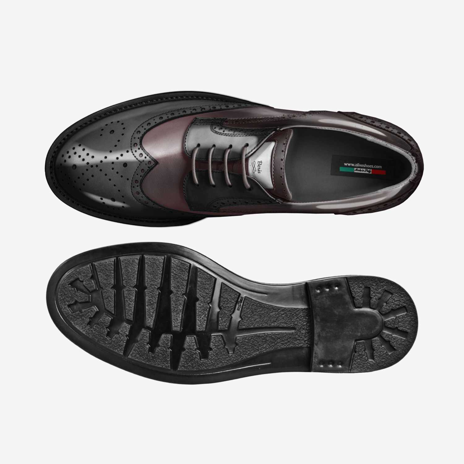 Beris custom made in Italy shoes by Danny | Top view