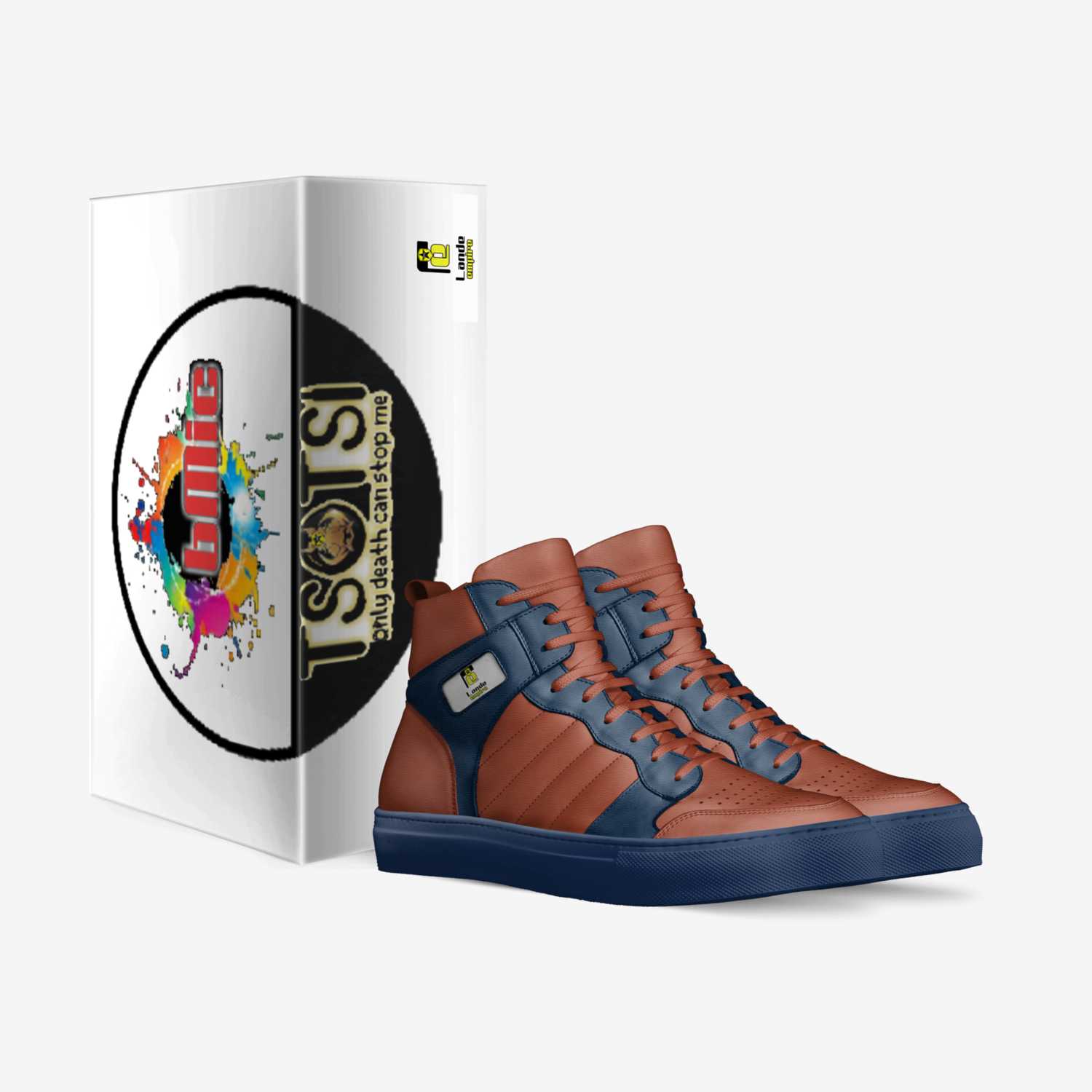 TSOTSI custom made in Italy shoes by Ephraim Thipe | Box view