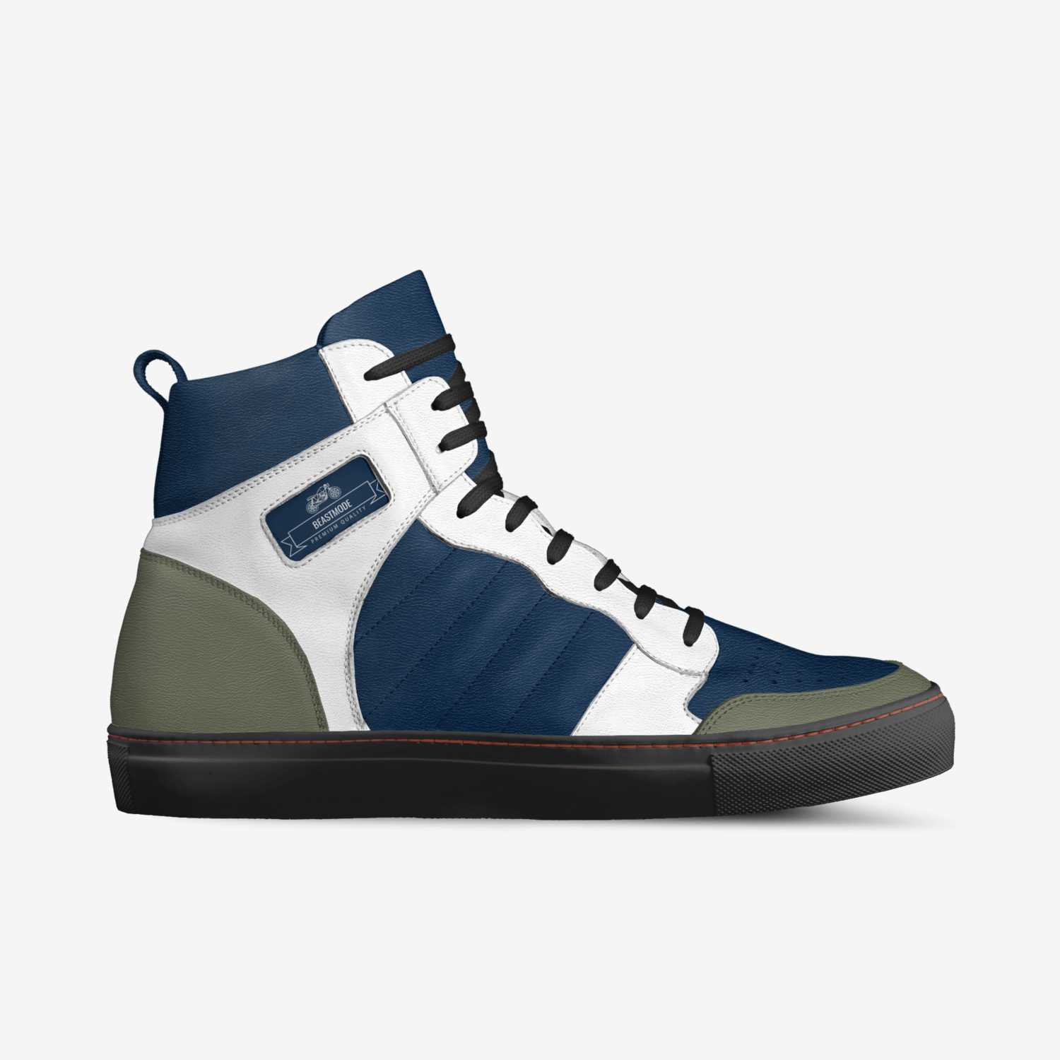 beastmode custom made in Italy shoes by Cole | Side view
