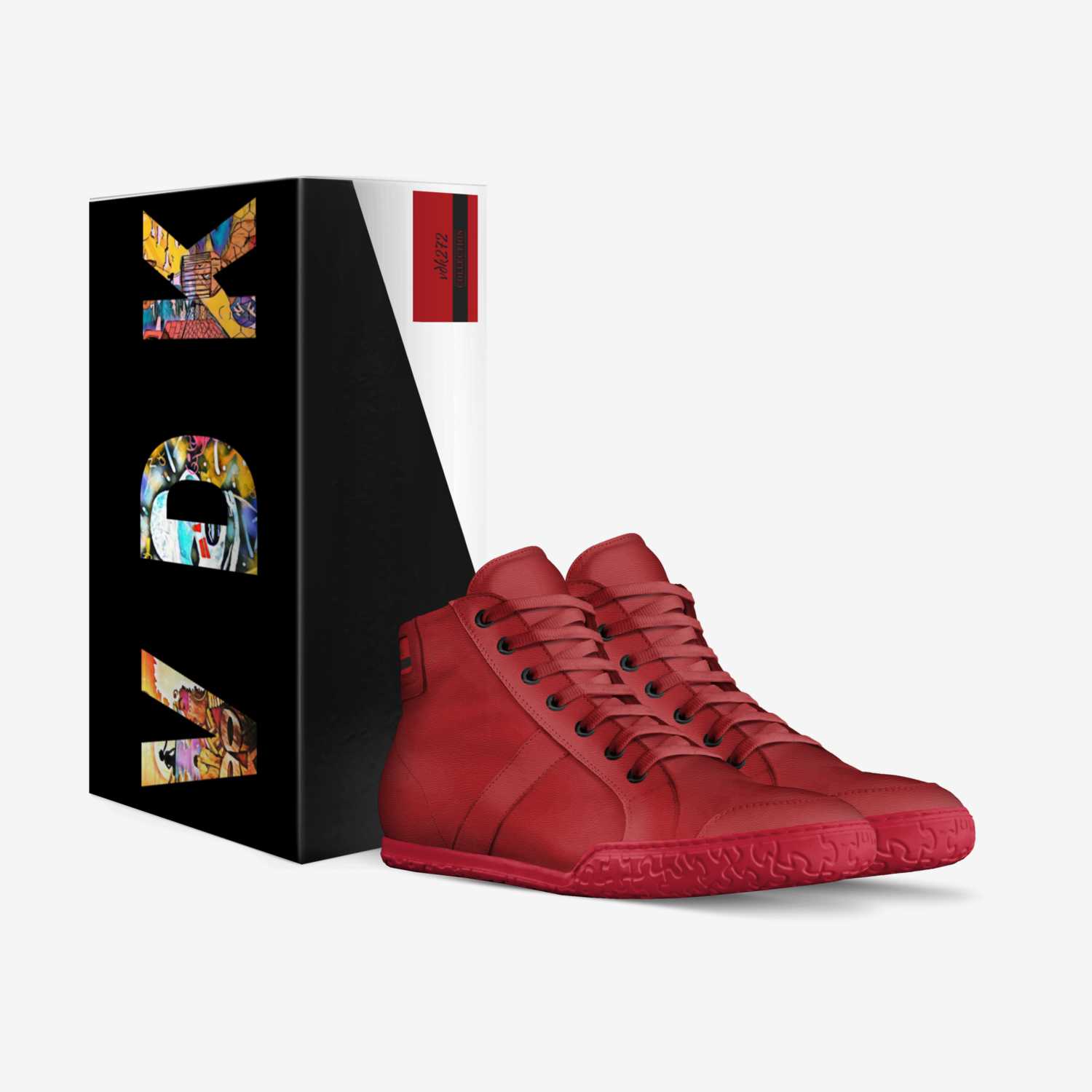 vdk272 custom made in Italy shoes by Cyron James | Box view