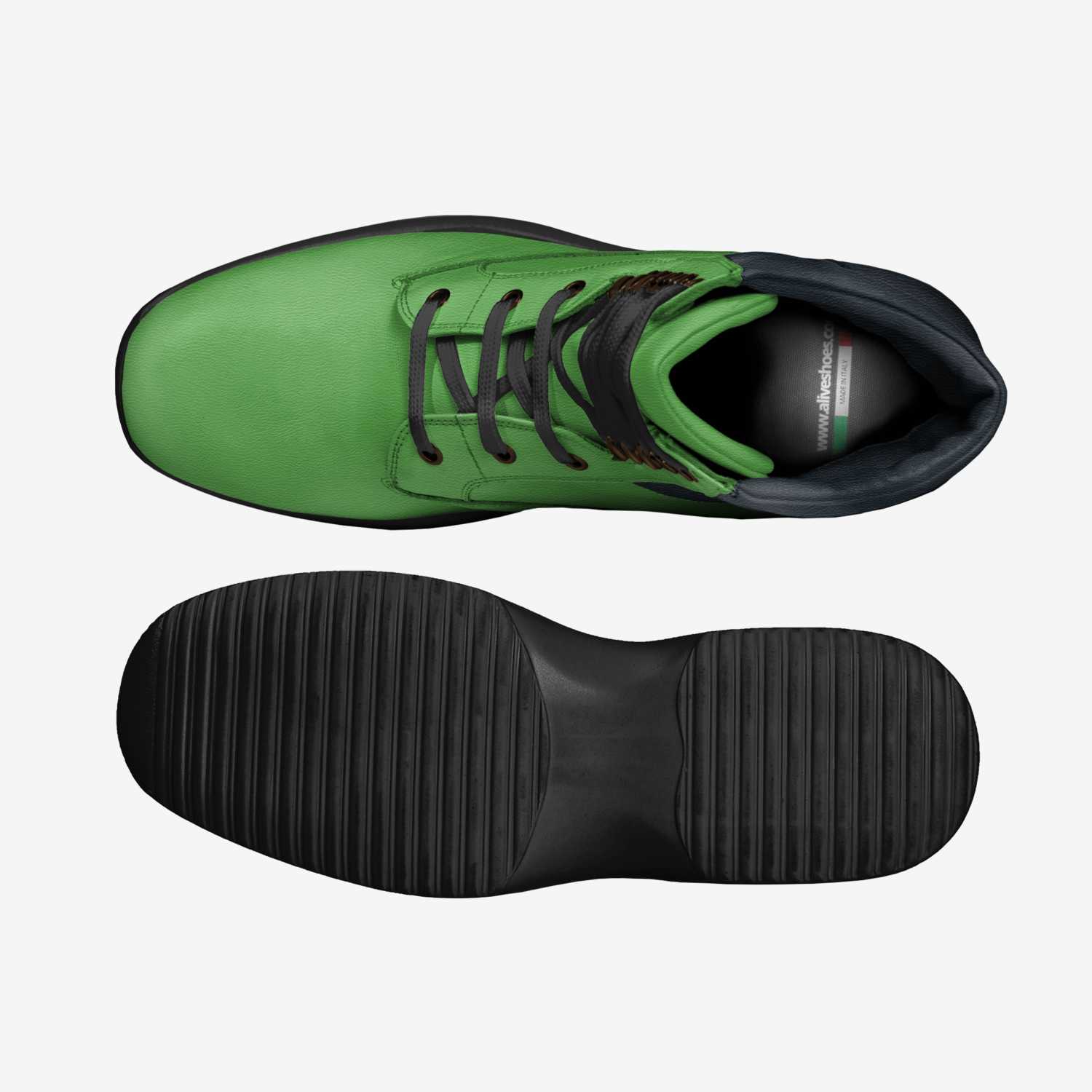 Sharky custom made in Italy shoes by Stoney Bastian | Top view