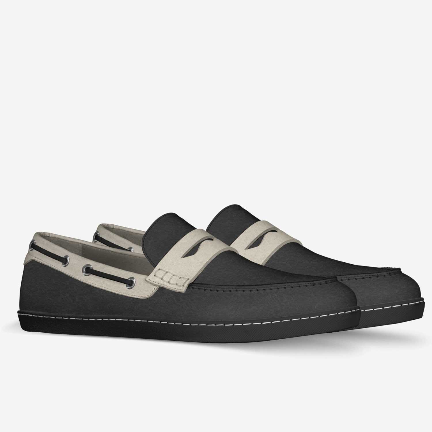 SAINT TROPEZ custom made in Italy shoes by Chris Smith | Double view