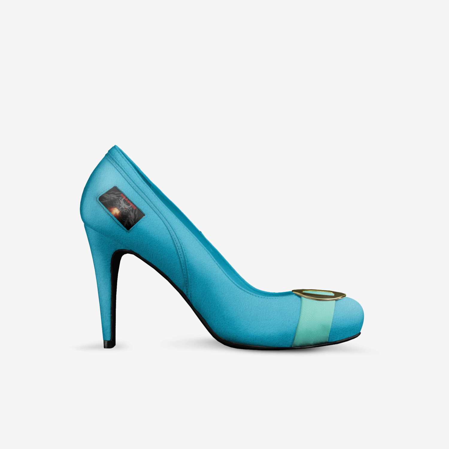 dragons custom made in Italy shoes by Nora Payeton | Side view