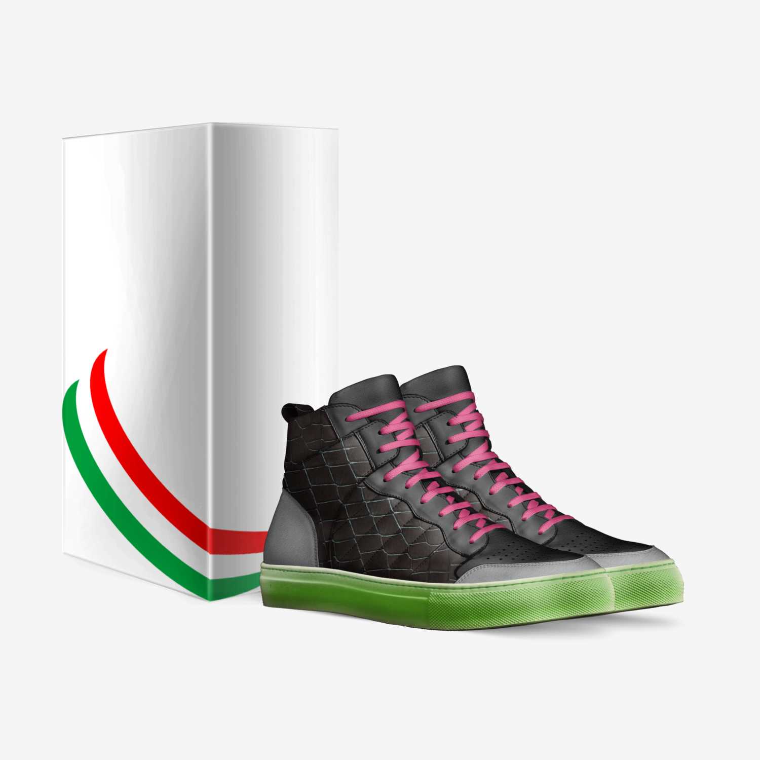 RB 2 custom made in Italy shoes by Richard Burgos | Box view