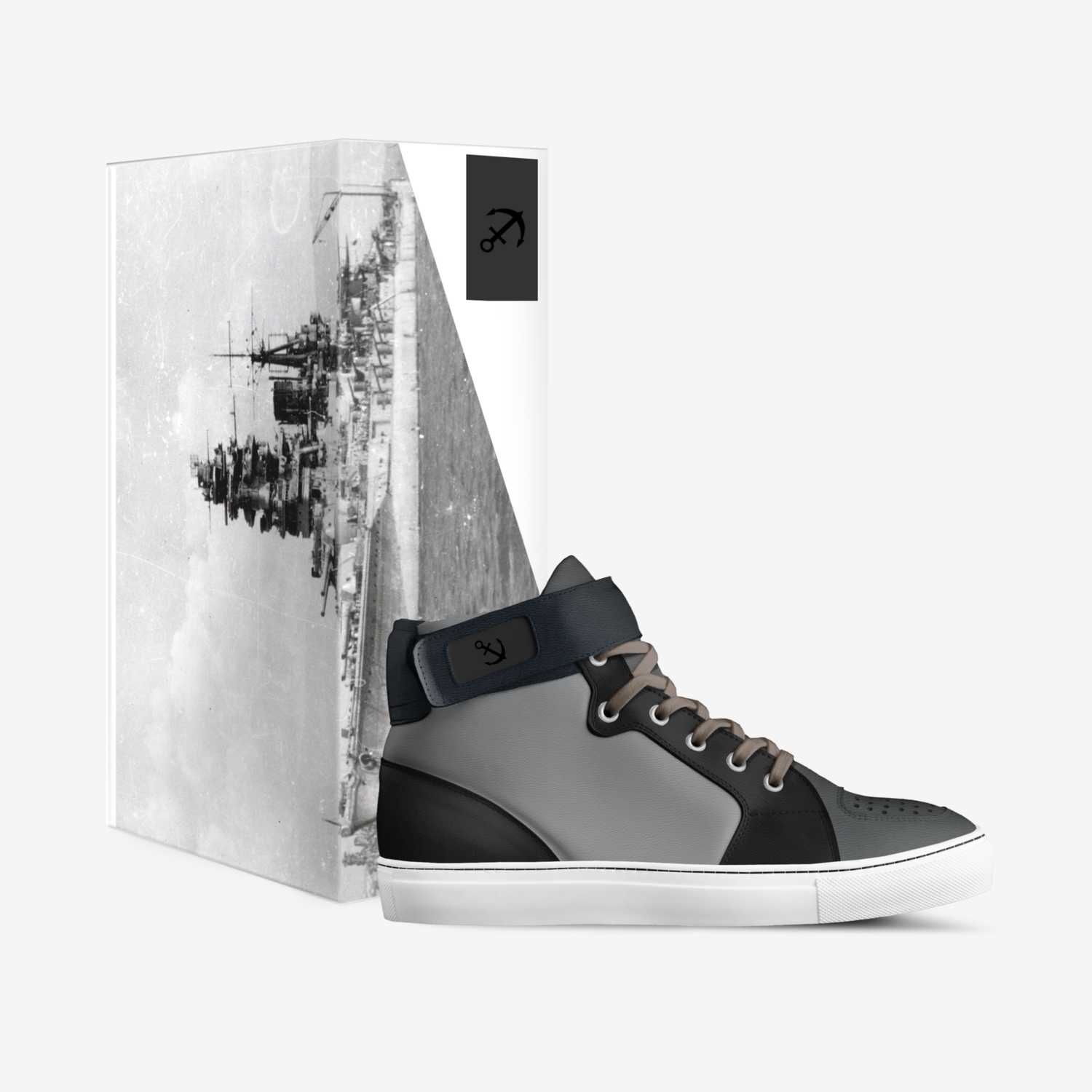 Pyro custom made in Italy shoes by Kartik Davray | Box view