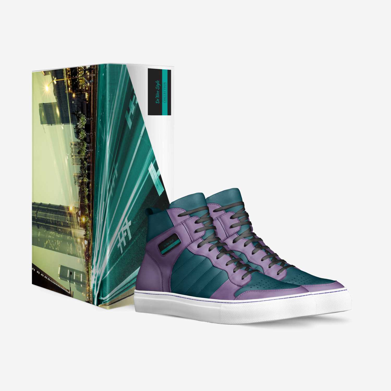 De'Nice Stylz custom made in Italy shoes by Natasha Robinson | Box view
