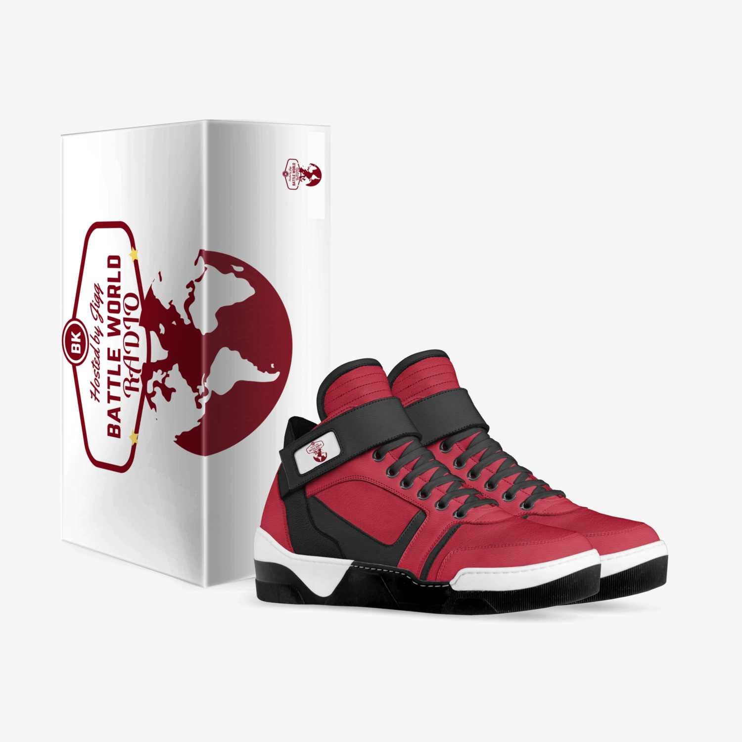 BWR Brand - R9 custom made in Italy shoes by Battleworldradio Store | Box view