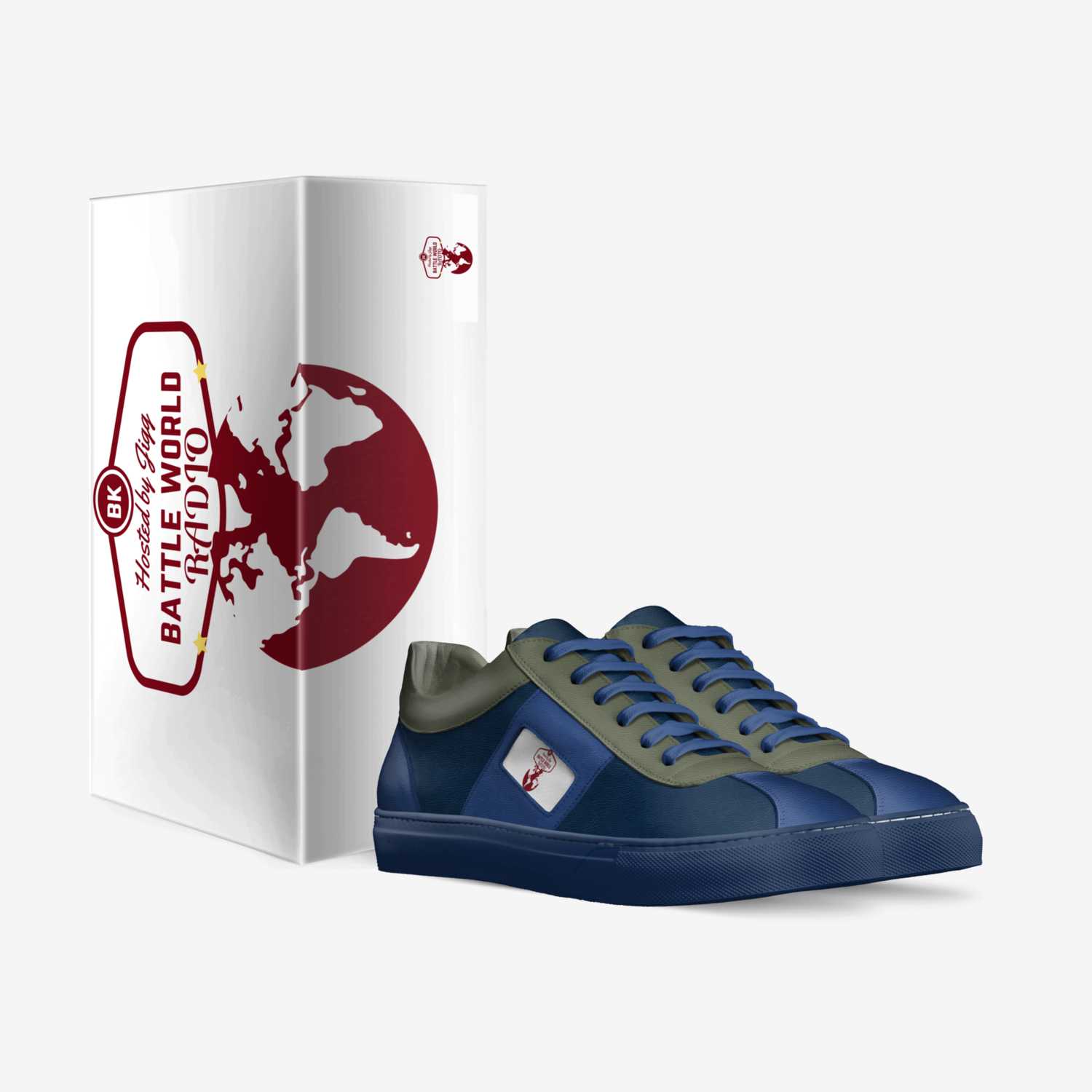 BWR Brand-M1 EDITI custom made in Italy shoes by Battleworldradio Store | Box view