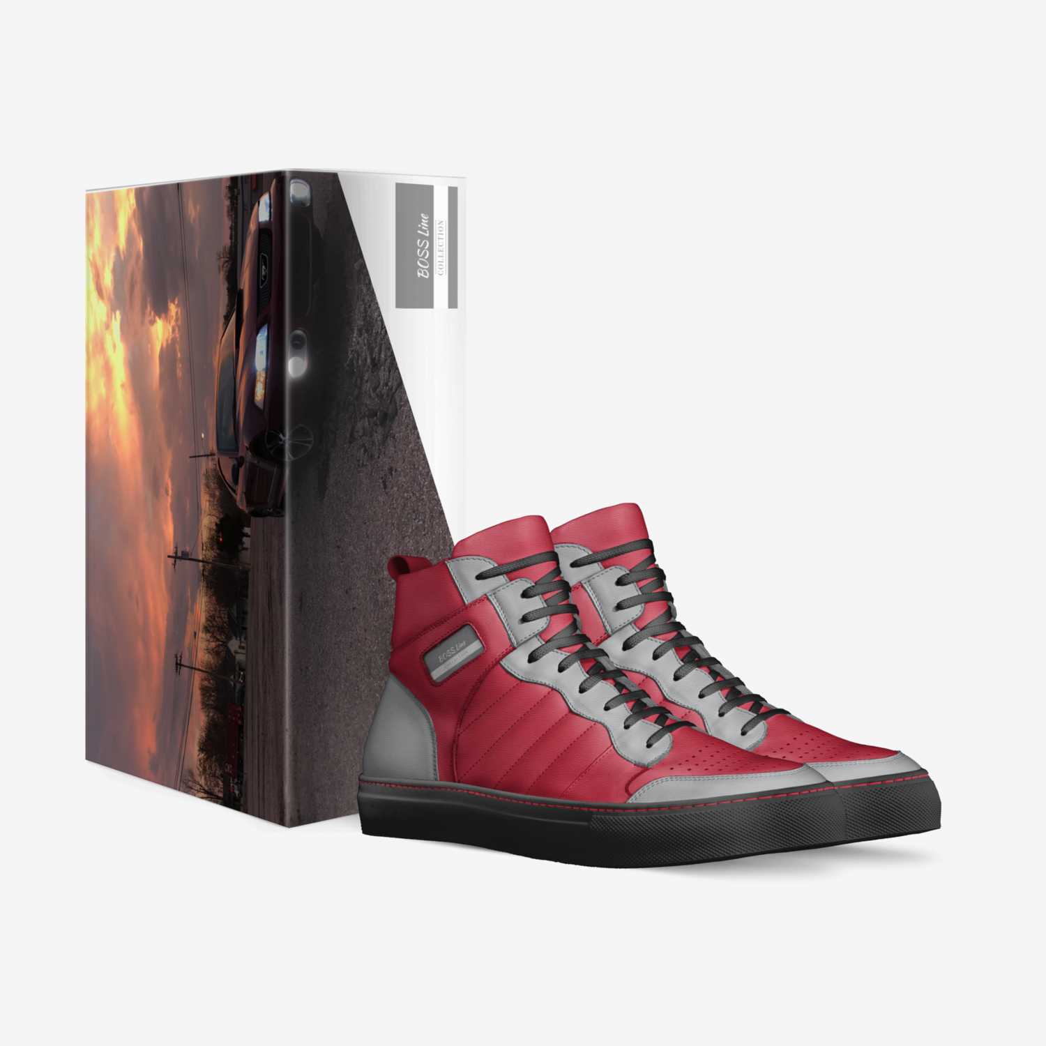 BOSS custom made in Italy shoes by Bradley Allen | Box view