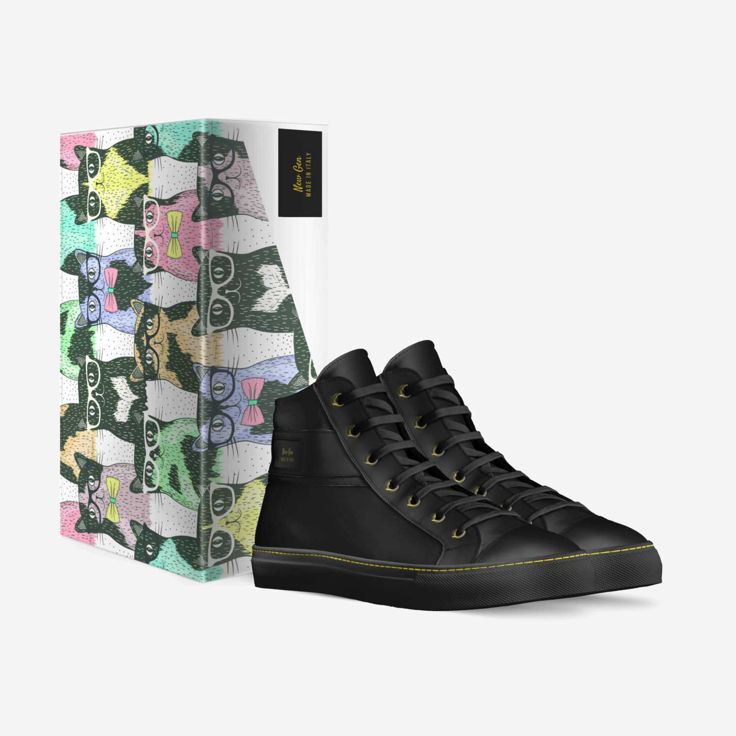 New Gen custom made in Italy shoes by Bradley Allen | Box view