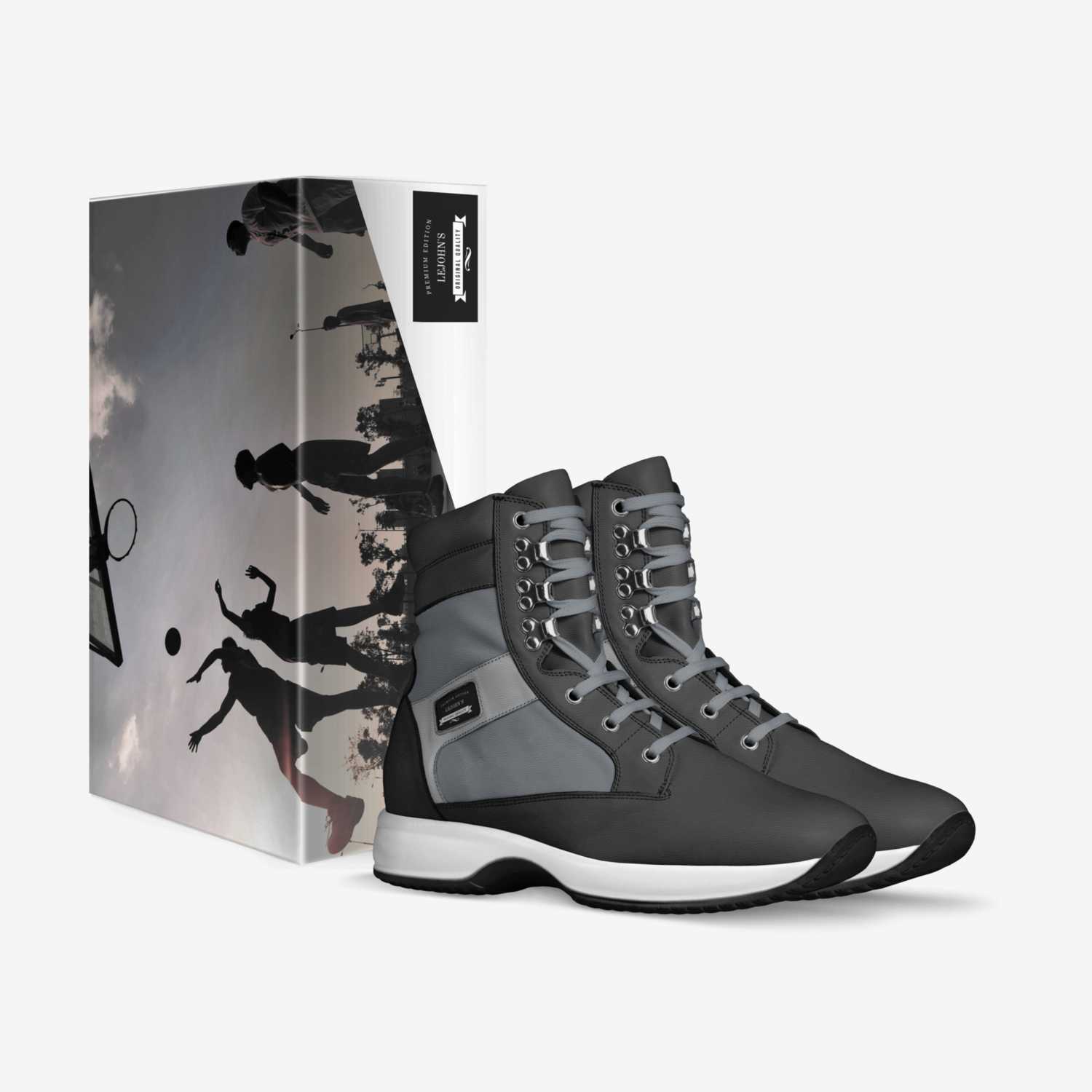 Lejohn's custom made in Italy shoes by Lee Hostick | Box view