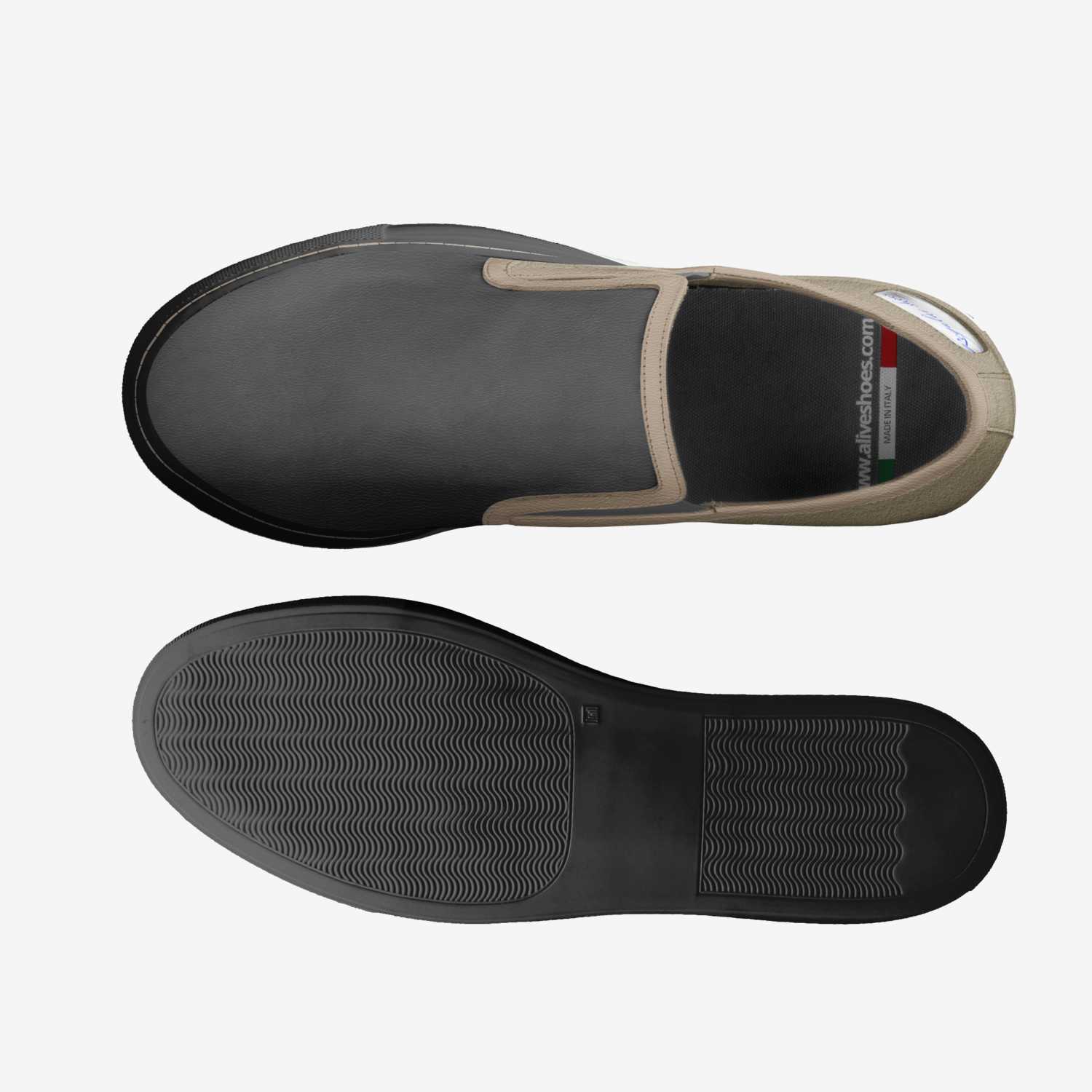 Regular shoes  custom made in Italy shoes by Mr Fart Face Jounior | Top view