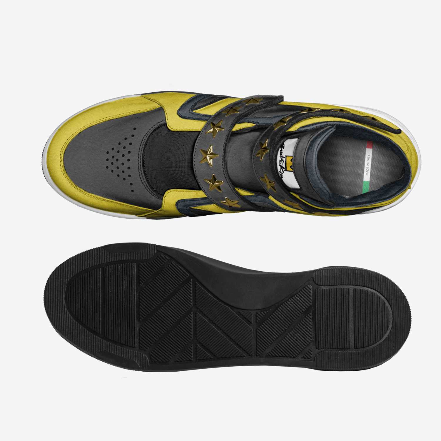 Budztheking  7YV custom made in Italy shoes by Budz King | Top view