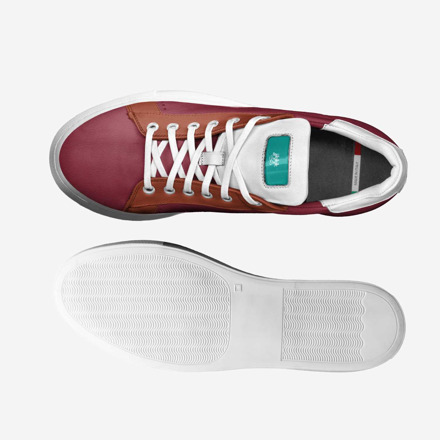 jjkjkjk custom made in Italy shoes by Michela Luna Parkle | Top view